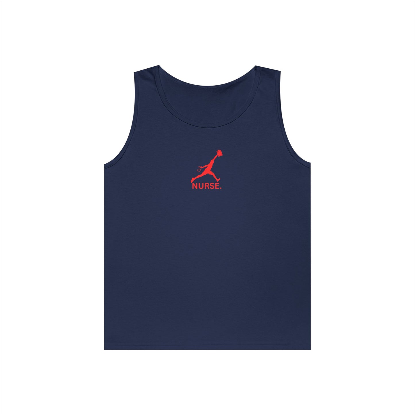Jumpman nurse work out gear Unisex Heavy Cotton Tank Top