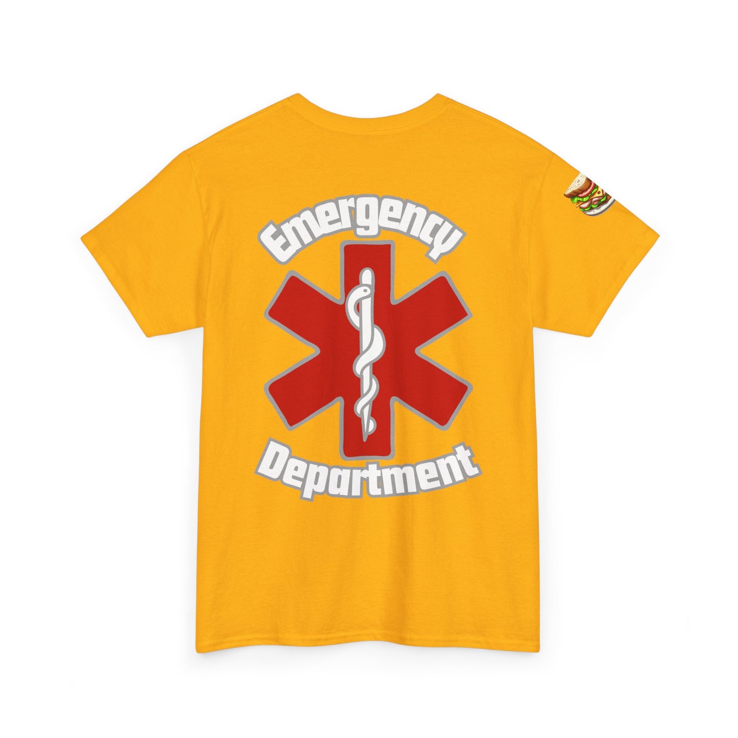 ER humor tee: Hi! Ask me about our turkey sandwiches