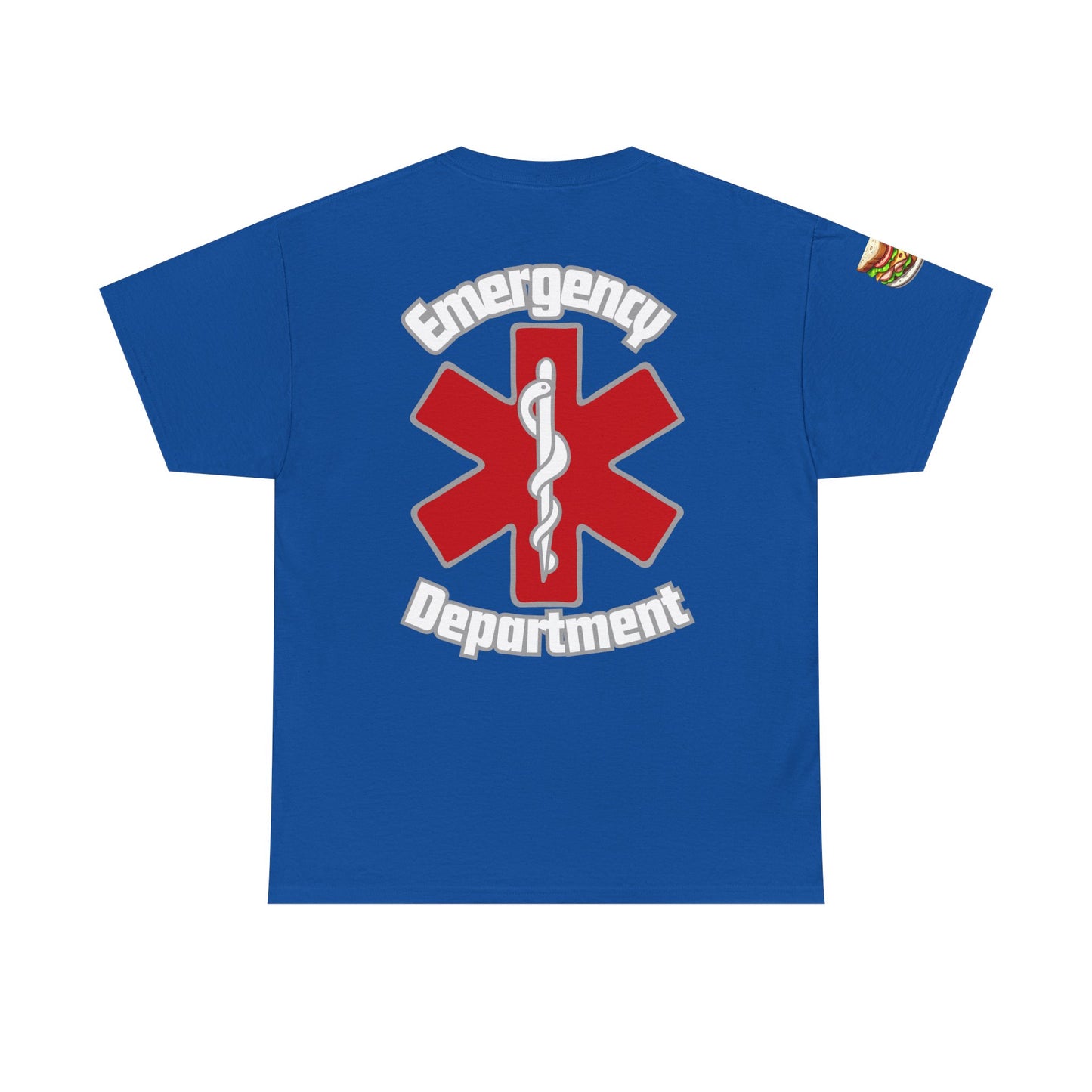 ER humor tee: Hi! Ask me about our turkey sandwiches