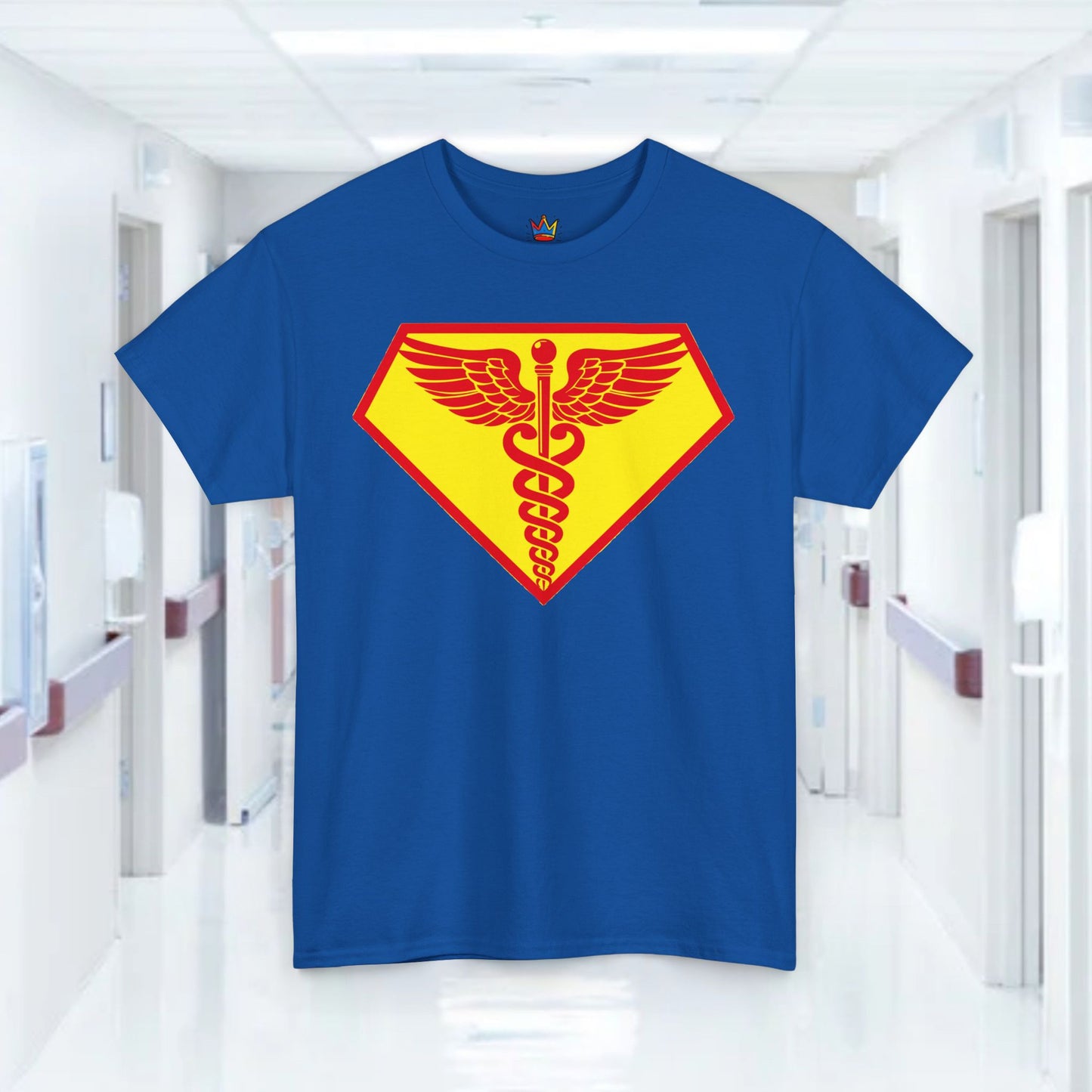 Super emergency department t shirt for comic and superhero loving ER ED staff Unisex Heavy Cotton Tee