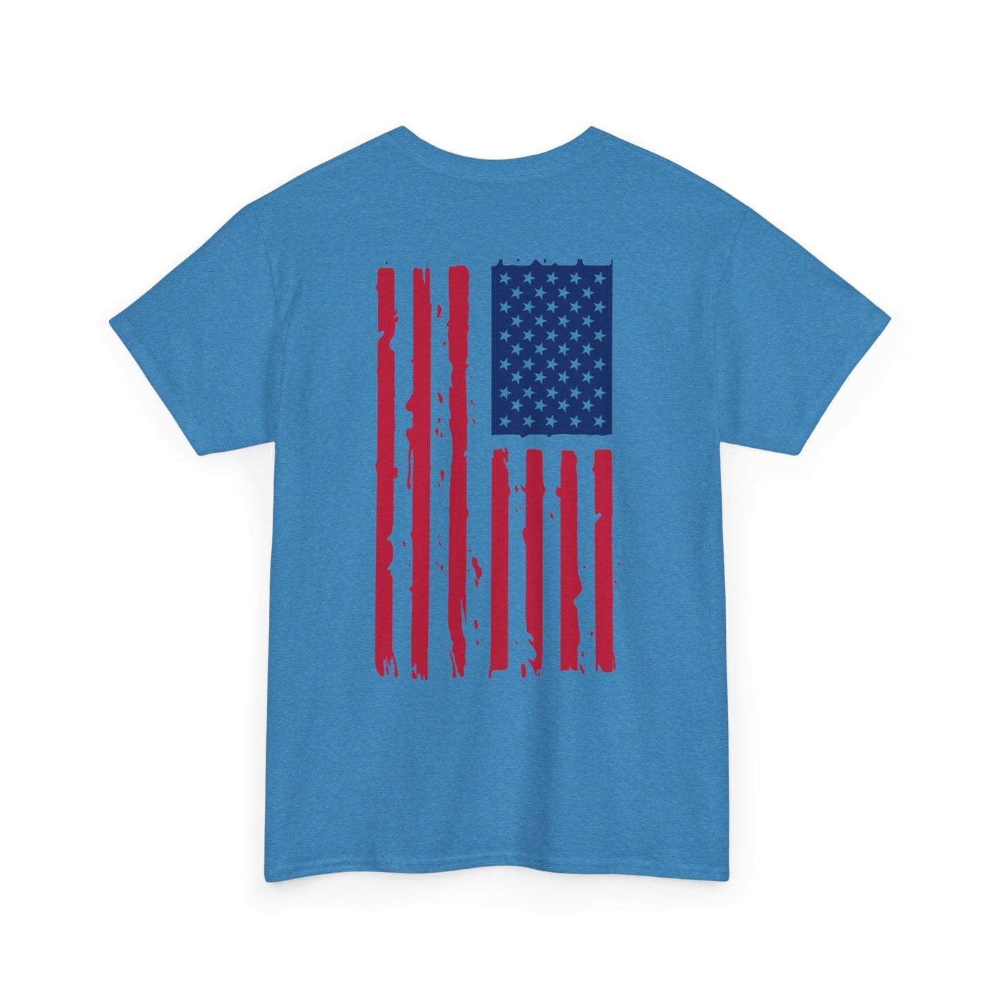 Nurse patriotic 80s themed Unisex Heavy Cotton Tee