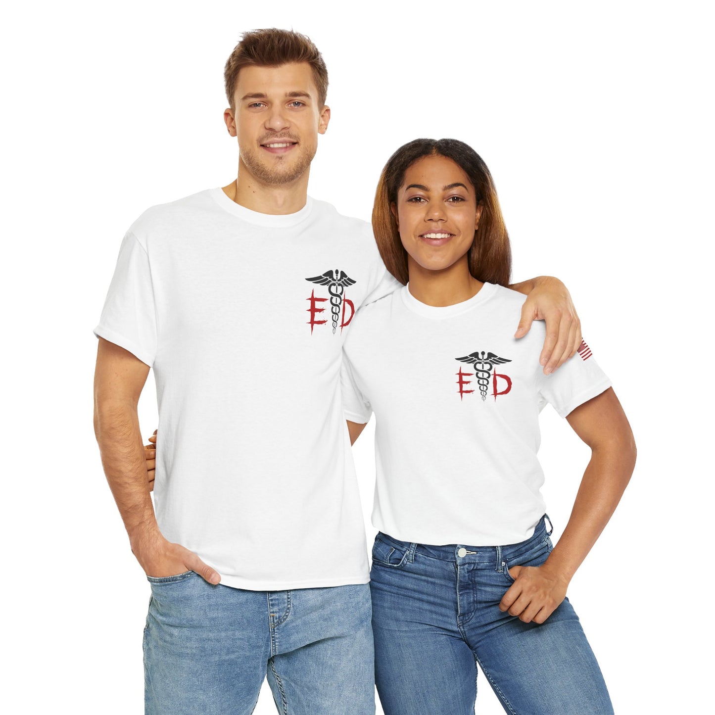 ER halloween clown t shirt Unisex Heavy Cotton Tee