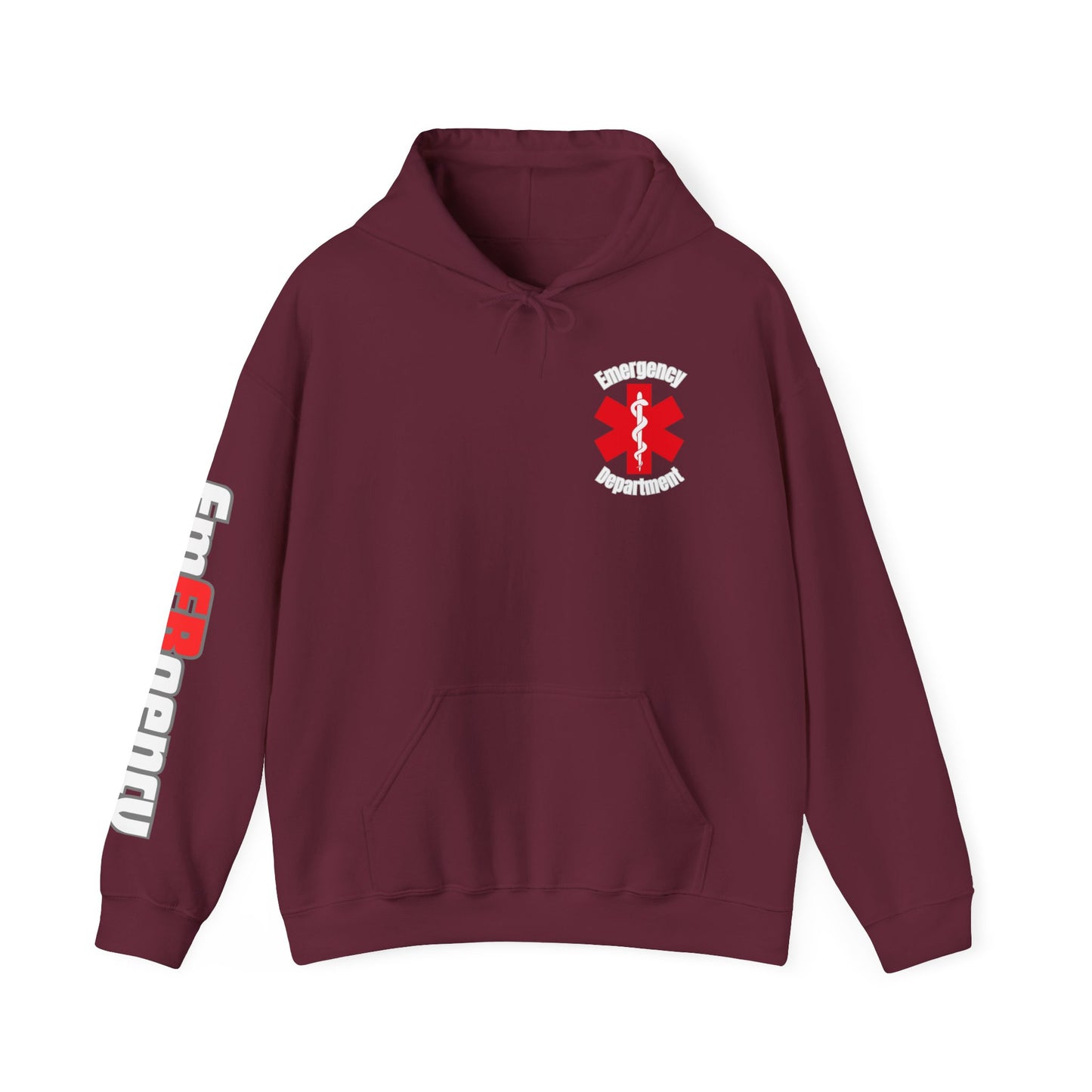 Emergency Department hoodie dumpster fire humor
