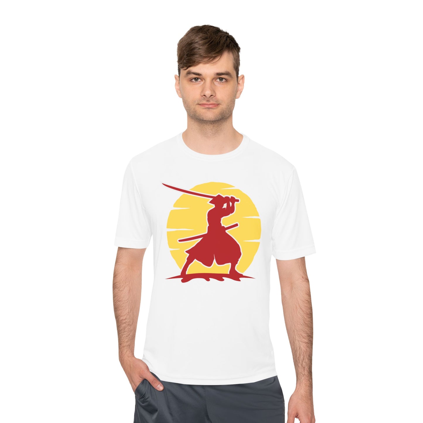 Gym gear samurai slice thank you Unisex Moisture Wicking Tee