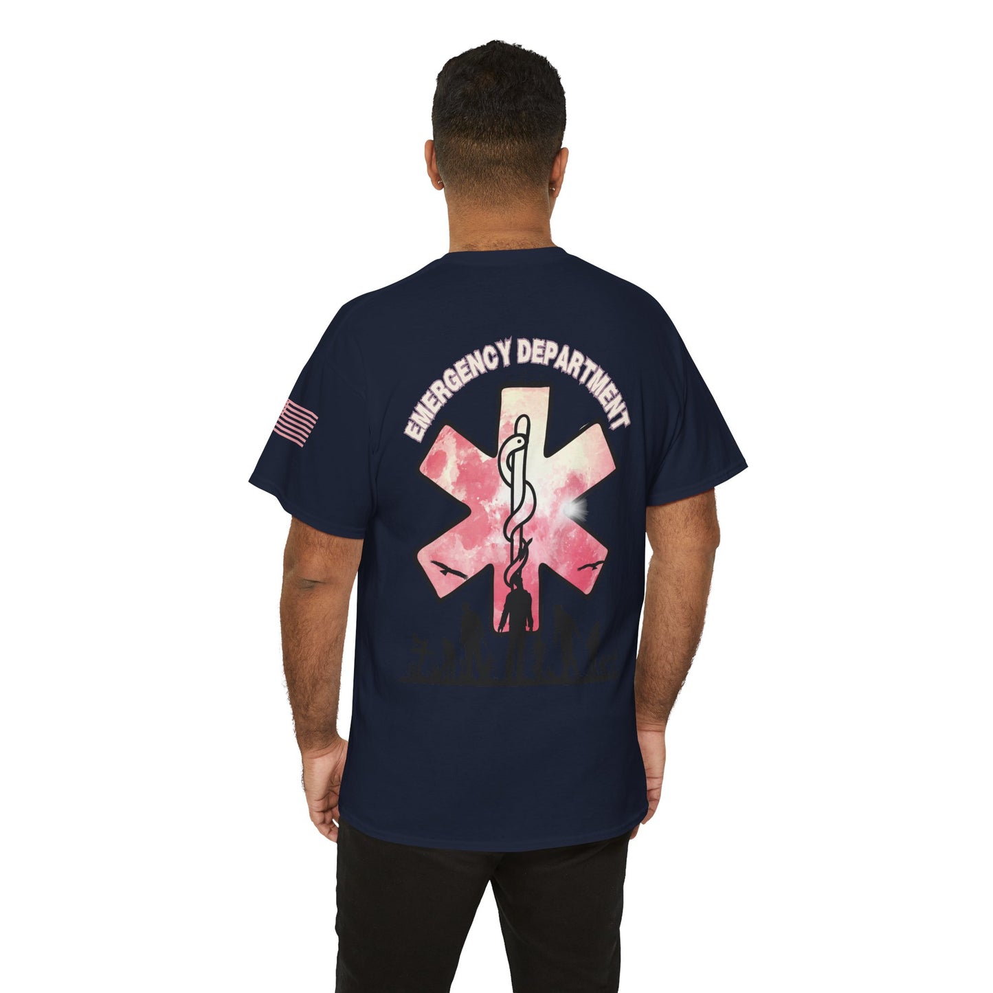 ER Halloween strawberry moon Night of the Living Dead t shirt Unisex Heavy Cotton Tee