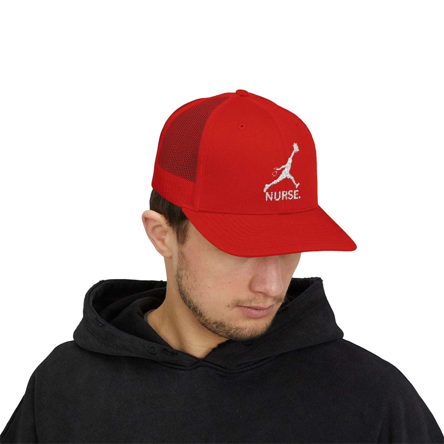 Jumpman nurse gift nurses week sporty nurse, basketball nurse Snapback Trucker Cap