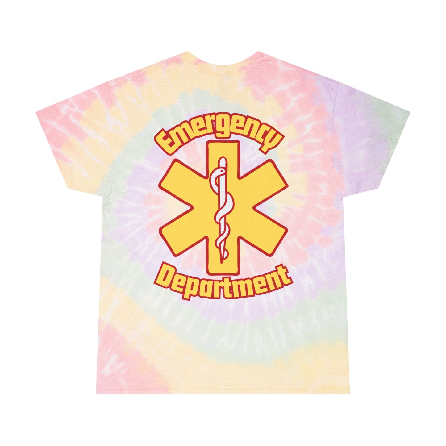 Summer time emergency department Tie-Dye Tee, Spiral