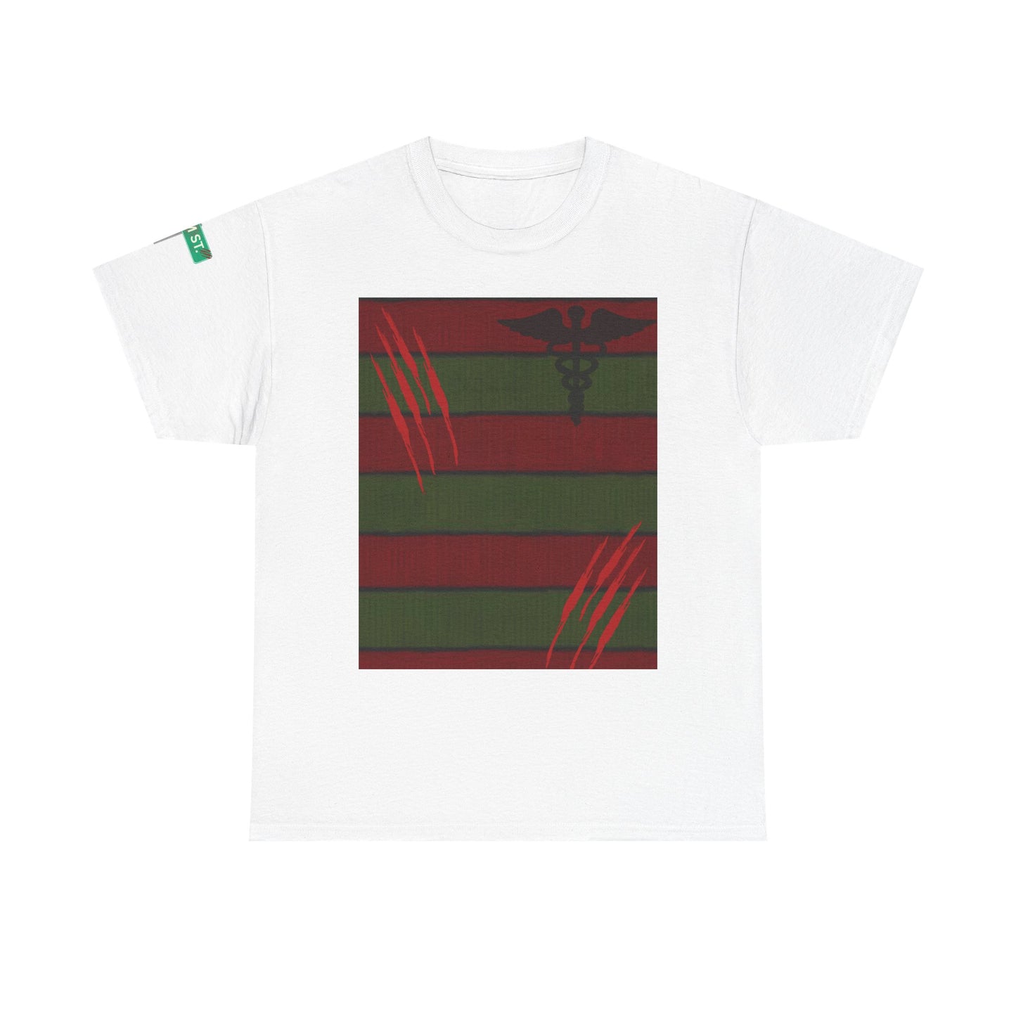 Nightmare on Elm Street ER T Shirt Horror Halloween Shirt for Emergency Department Staff Freddy Krueger Inspired ED Tee Scary Medical Humor