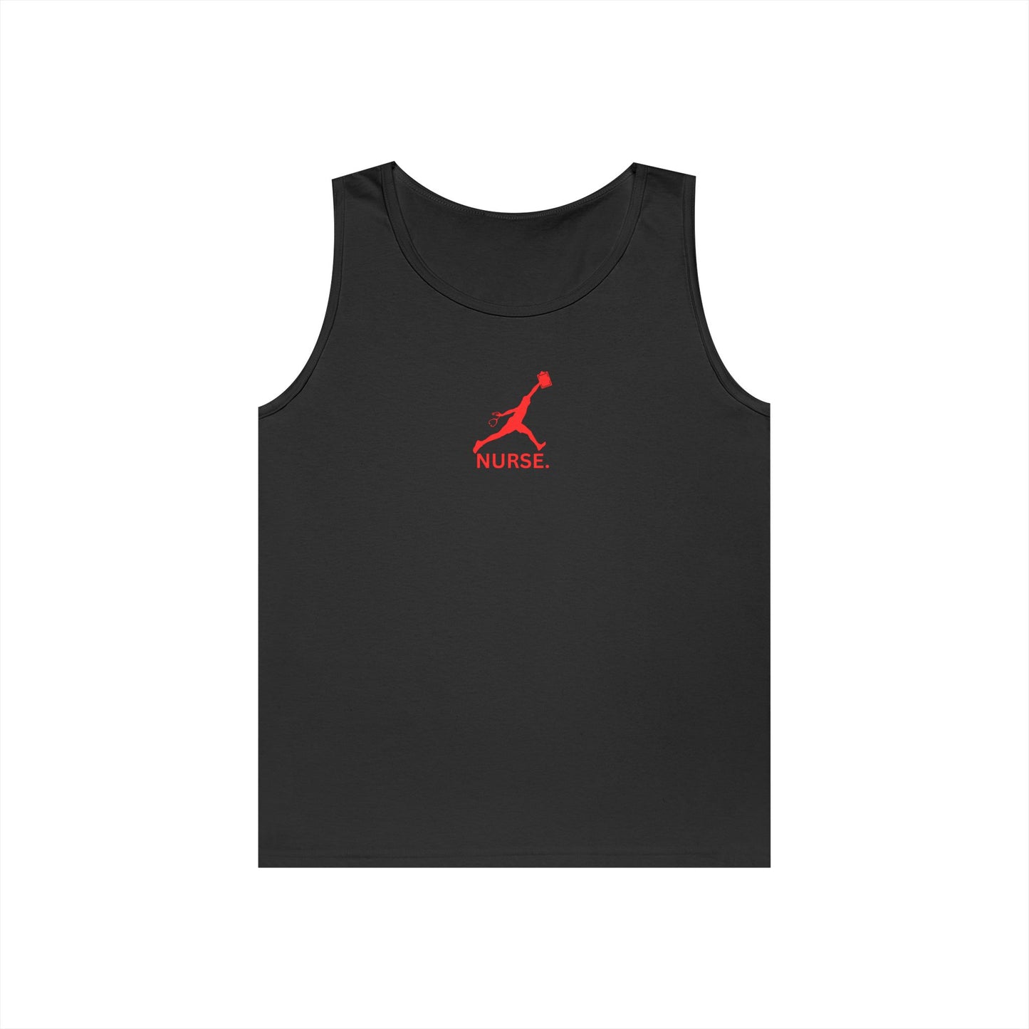 Jumpman nurse work out gear Unisex Heavy Cotton Tank Top
