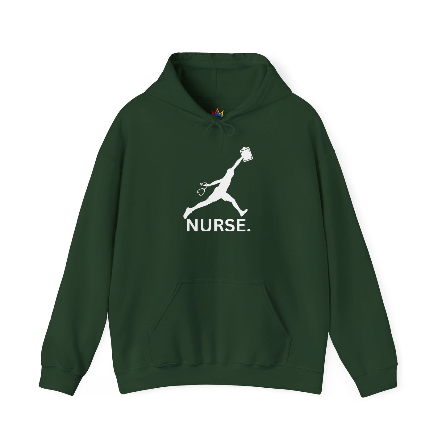 Jumpman nurse gift nurse week gift sporty nurse gift hoodie Unisex Heavy Blend™ Hooded Sweatshirt