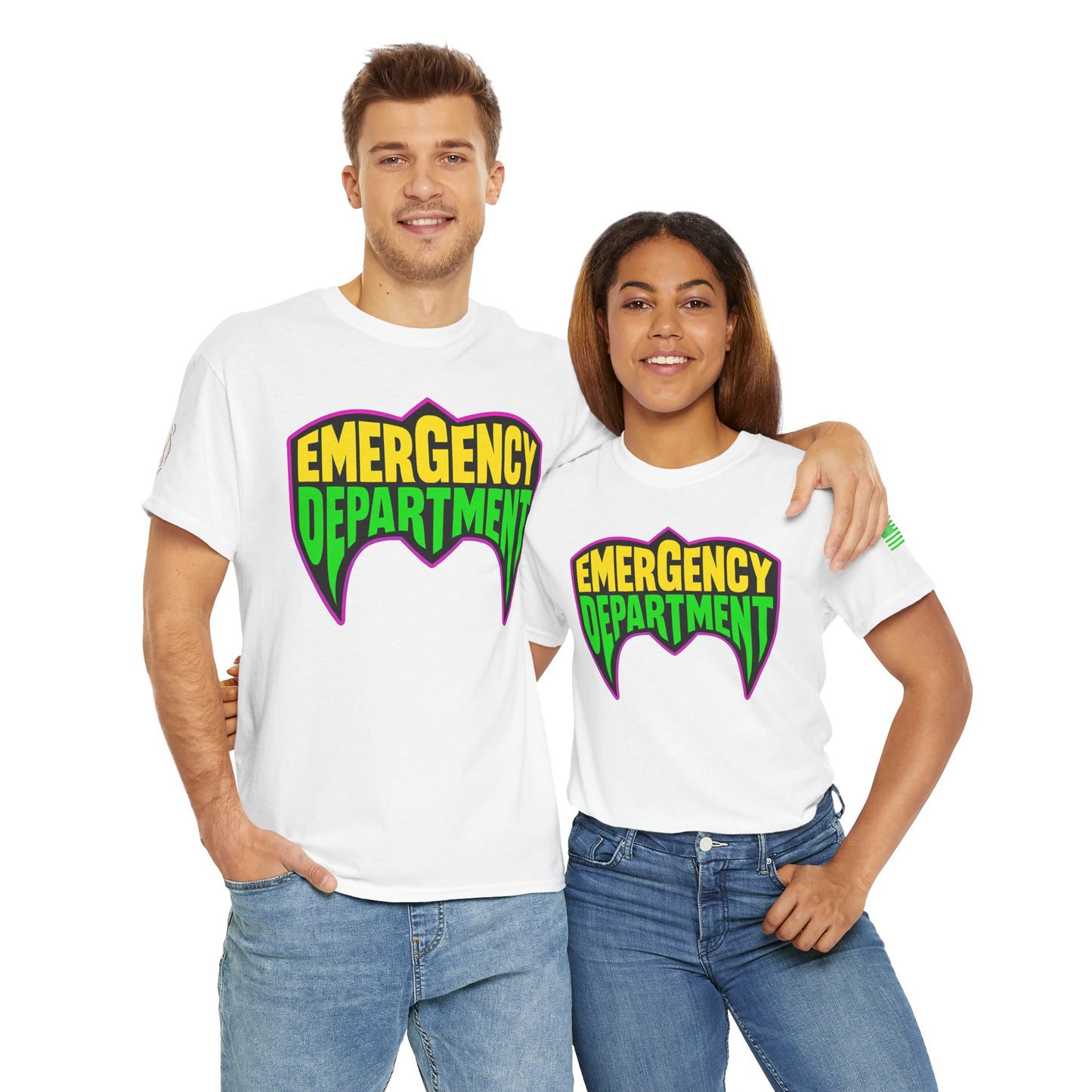 The Ultimate ER tee homage to wrestling legends Unisex Heavy Cotton Tee