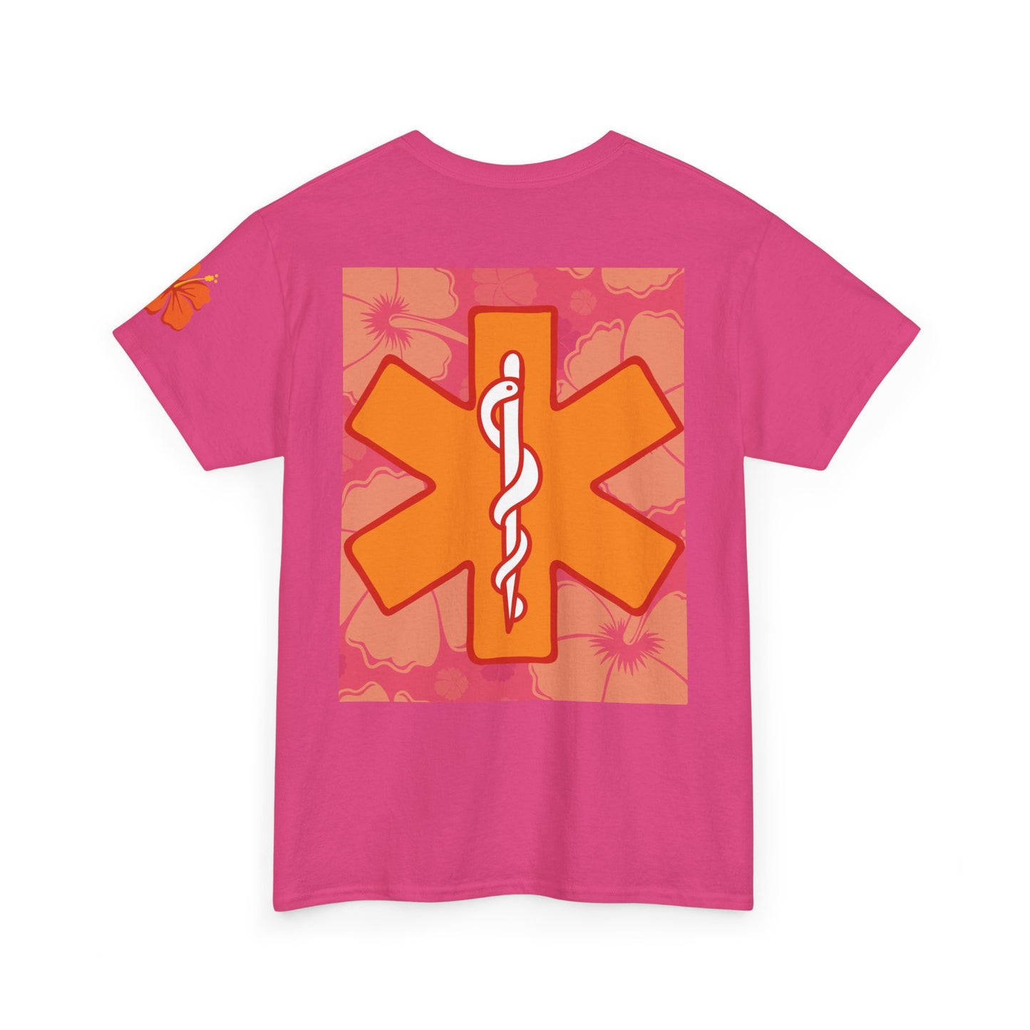 Hawaiian healthcare worker t shirt summer gift for healthcare heroes Unisex Heavy Cotton Tee