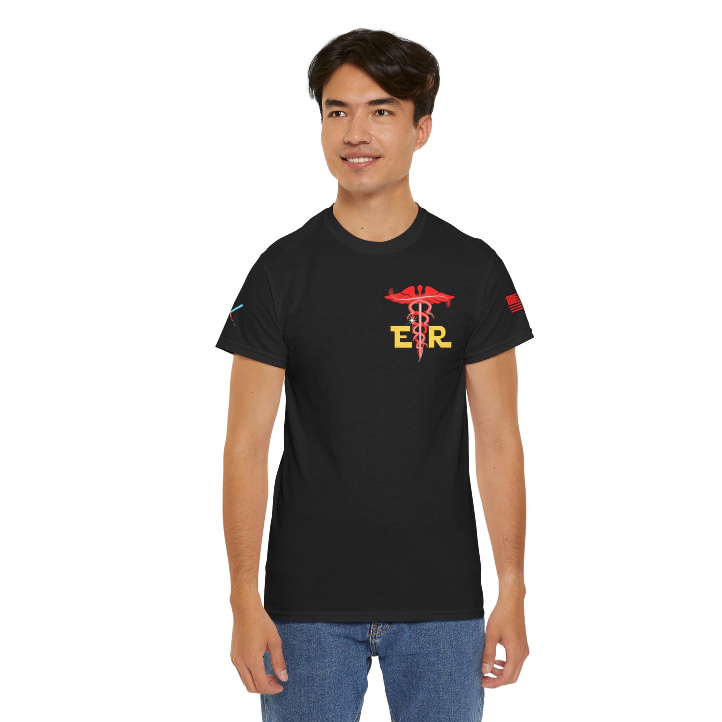 Embrace the dark side galactic Unisex Heavy Cotton Tee