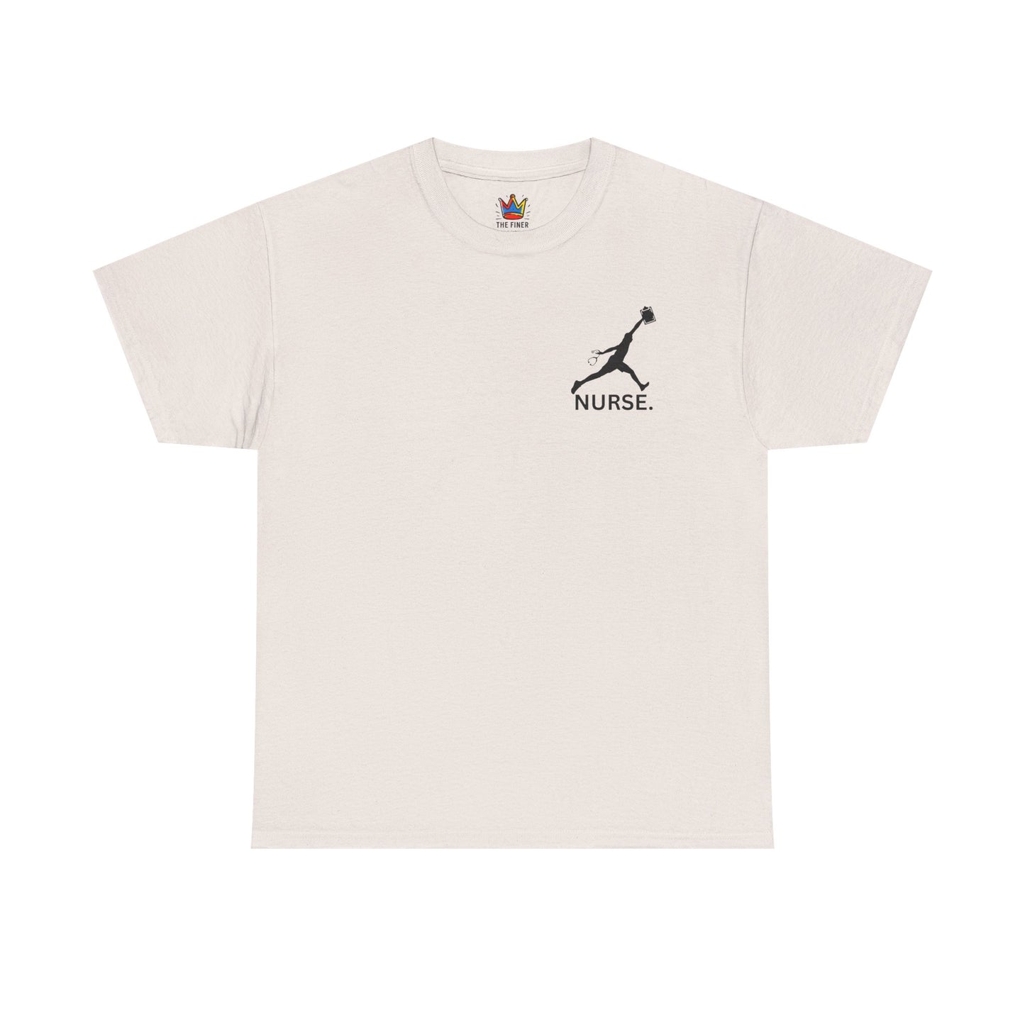 Jumpman Nurse T Shirt Bold Multicolor Athletic Nurse Shirt, Unisex Heavy Cotton Tee, Nursing Graduation Gift, RN Medical Staff Shirt