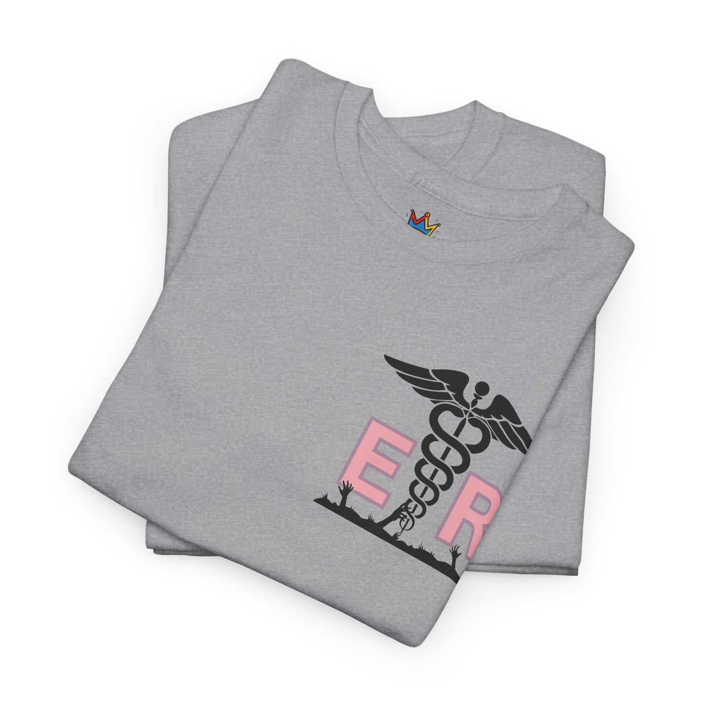 ER Halloween strawberry moon Night of the Living Dead t shirt Unisex Heavy Cotton Tee