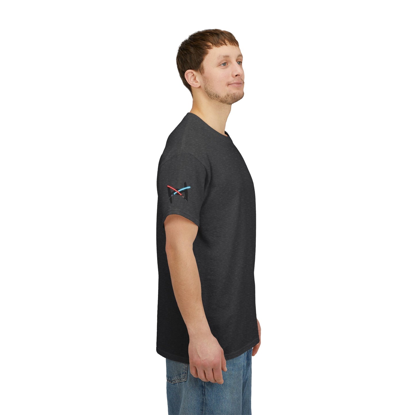 Embrace the dark side galactic Unisex Heavy Cotton Tee