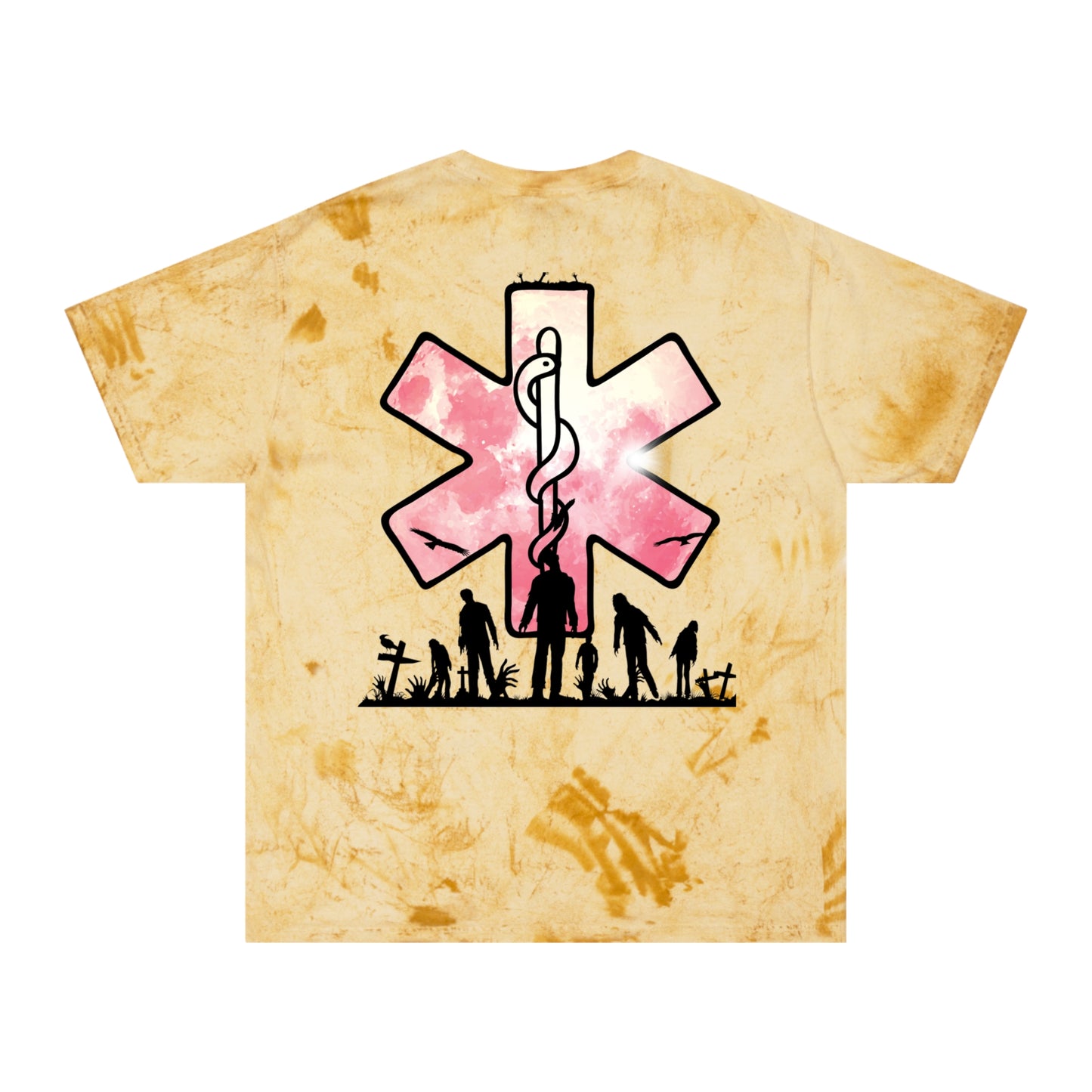 Night of the undead full blood moon zombie horde RN comfort colors Unisex Color Blast T-Shirt