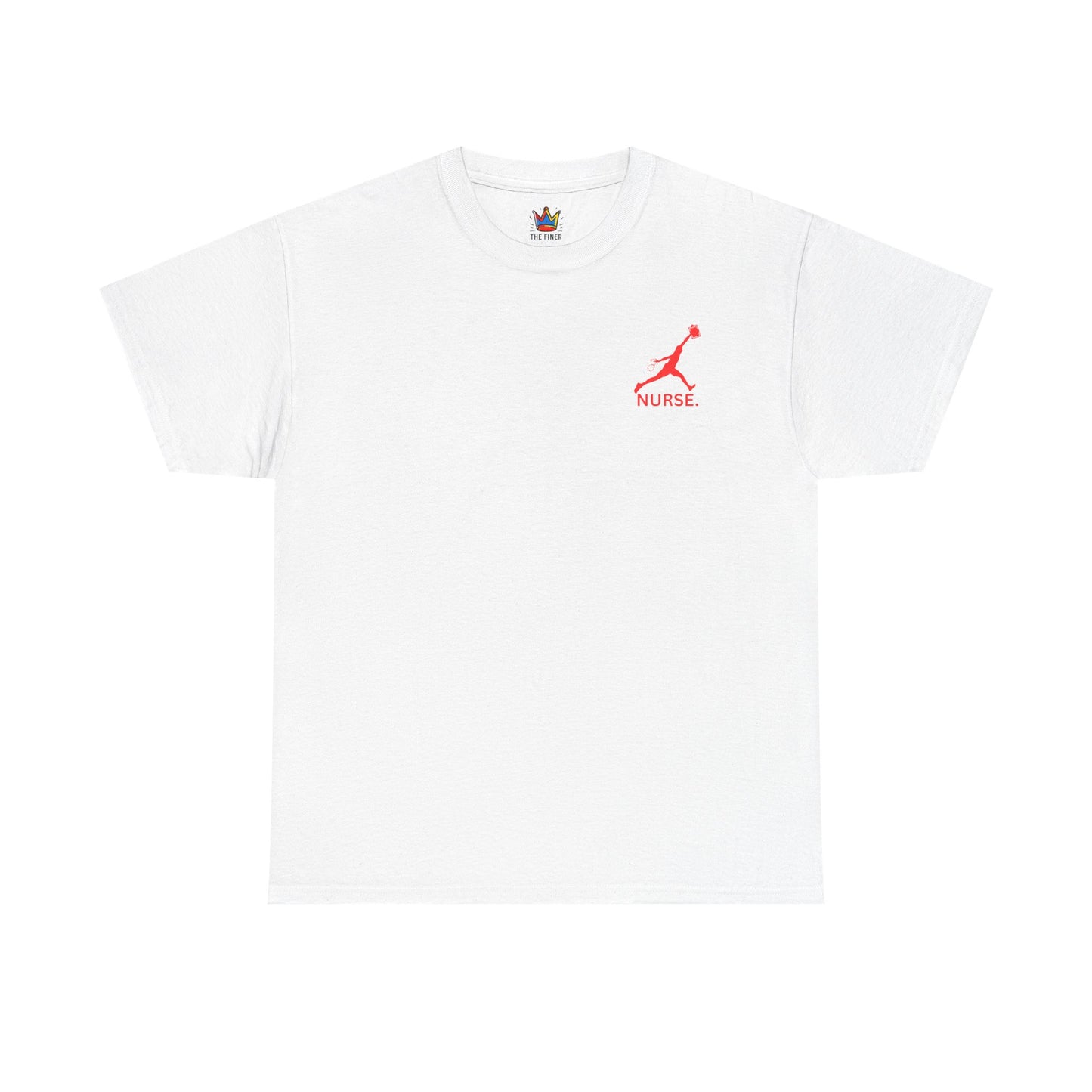 Nursing jumpman t shirt gift nurses week sporty nurse gift Unisex Heavy Cotton Tee