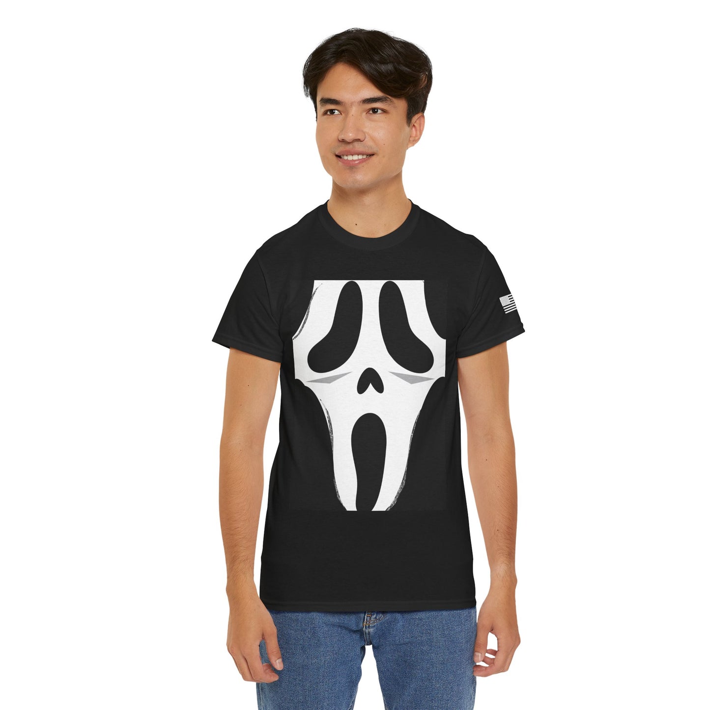 Emergency department ghostface themed ER halloween Unisex Heavy Cotton Tee