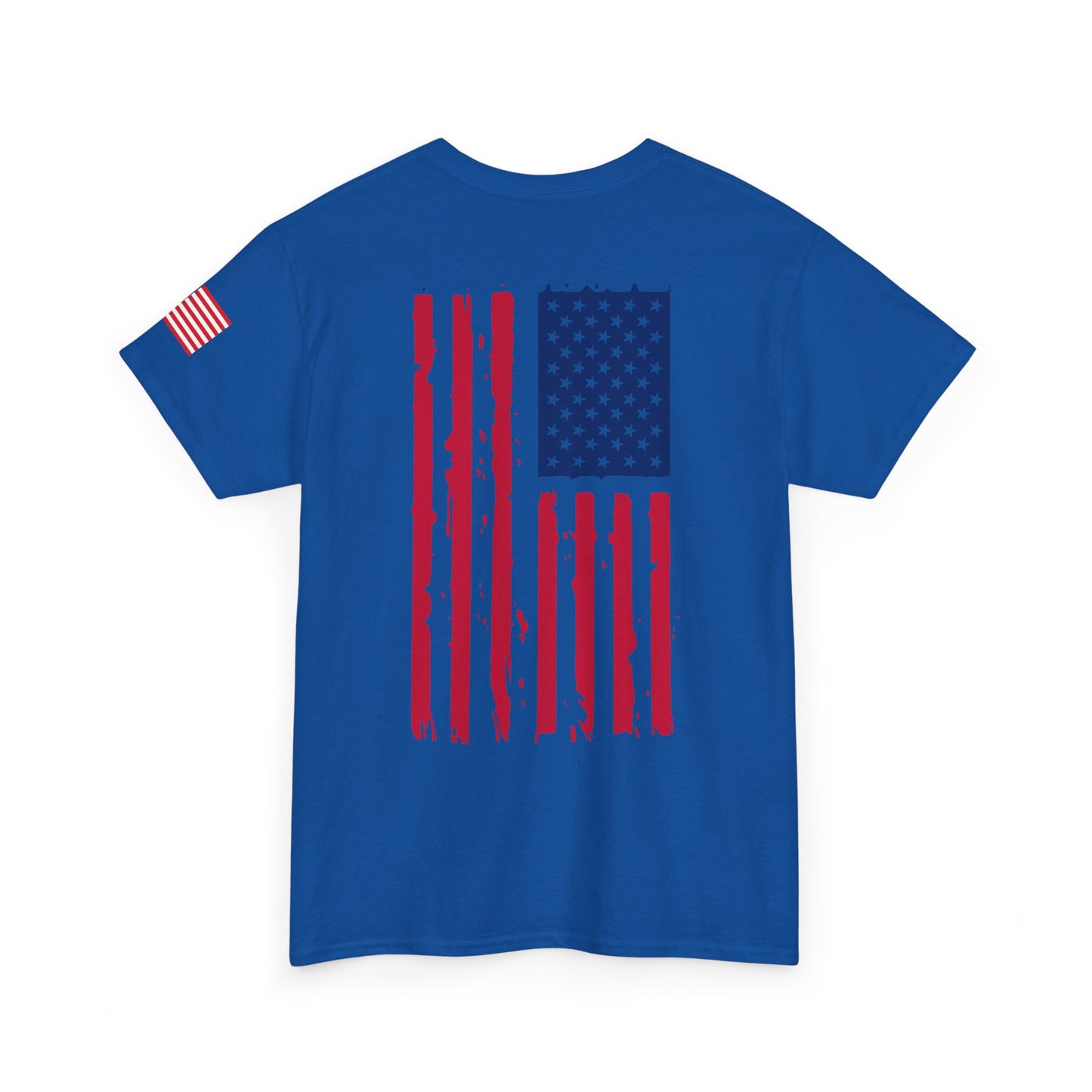 Patriotic ER t shirt gift for emergency department workers American flag star of life t-shirt Unisex Heavy Cotton Tee