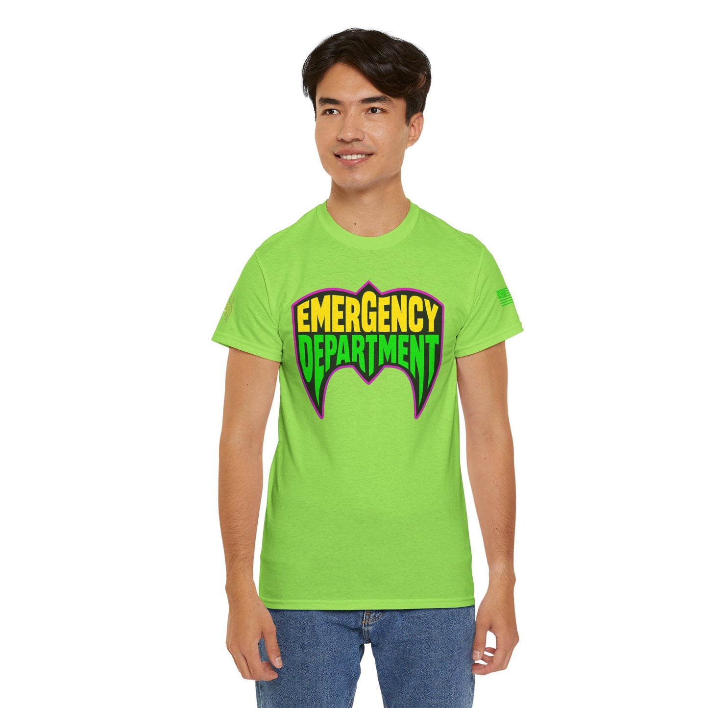 The Ultimate ER tee homage to wrestling legends Unisex Heavy Cotton Tee