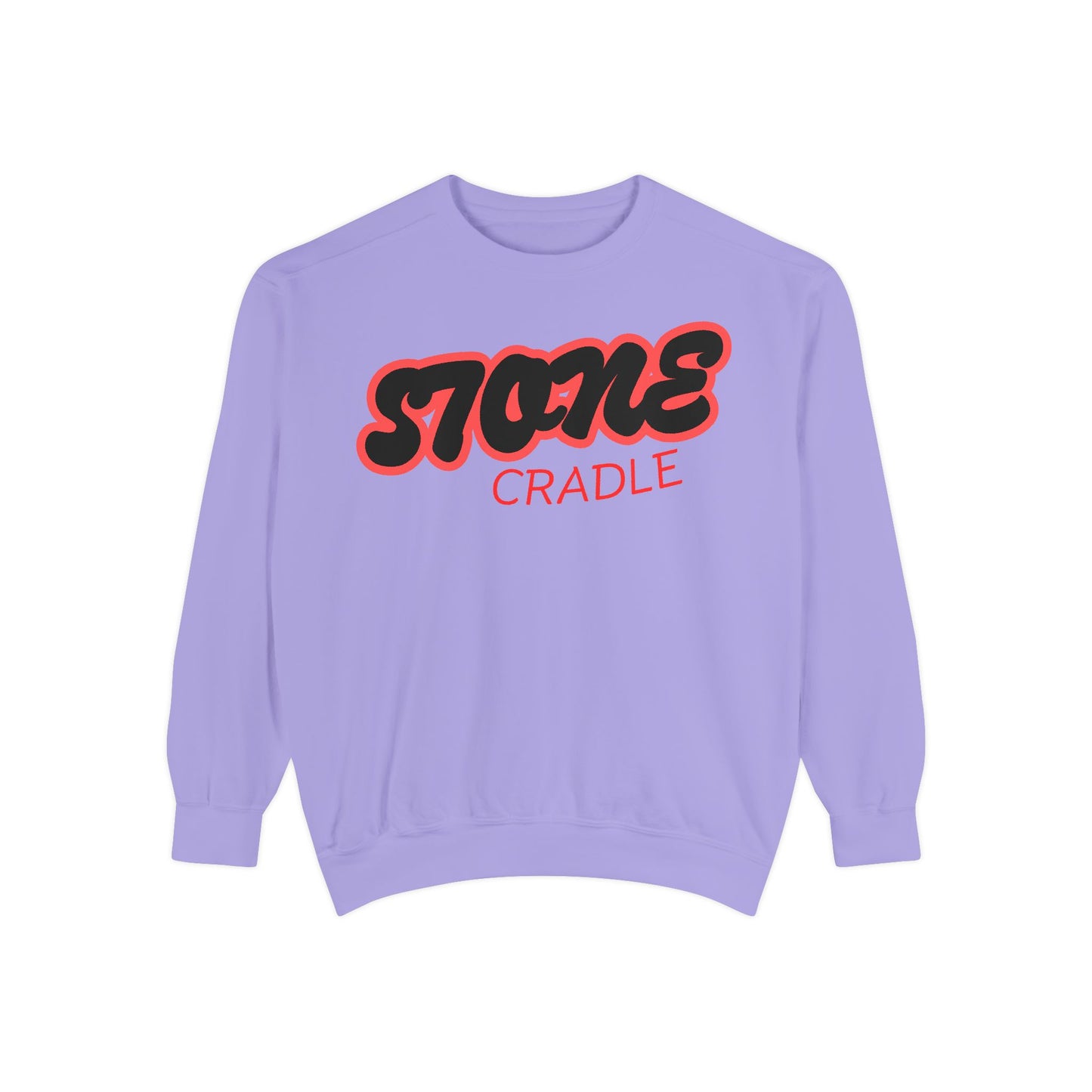 Unisex Garment-Dyed stone cradle sweat shirt
