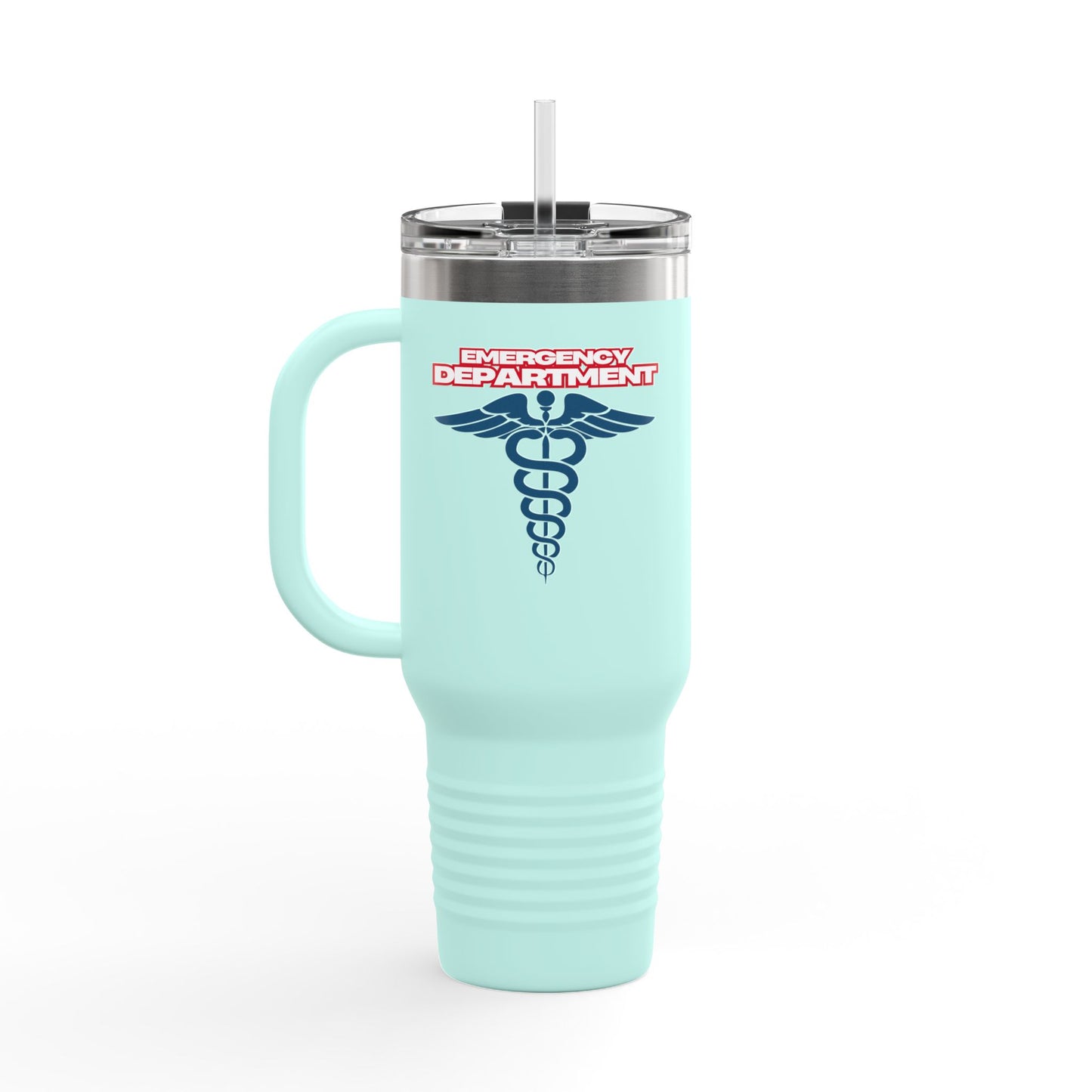 Patriotic Emergency Department Star of Life Insulated Travel Mug, 40oz gift