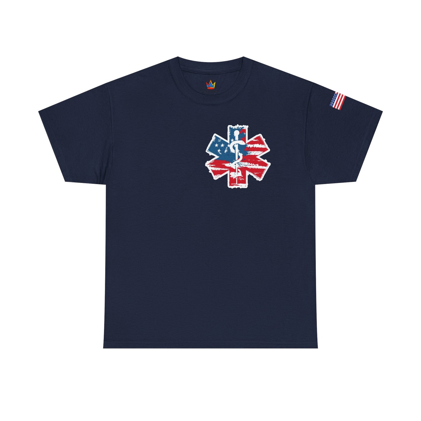 Patriotic nursing gift t shirt Unisex Heavy Cotton Tee