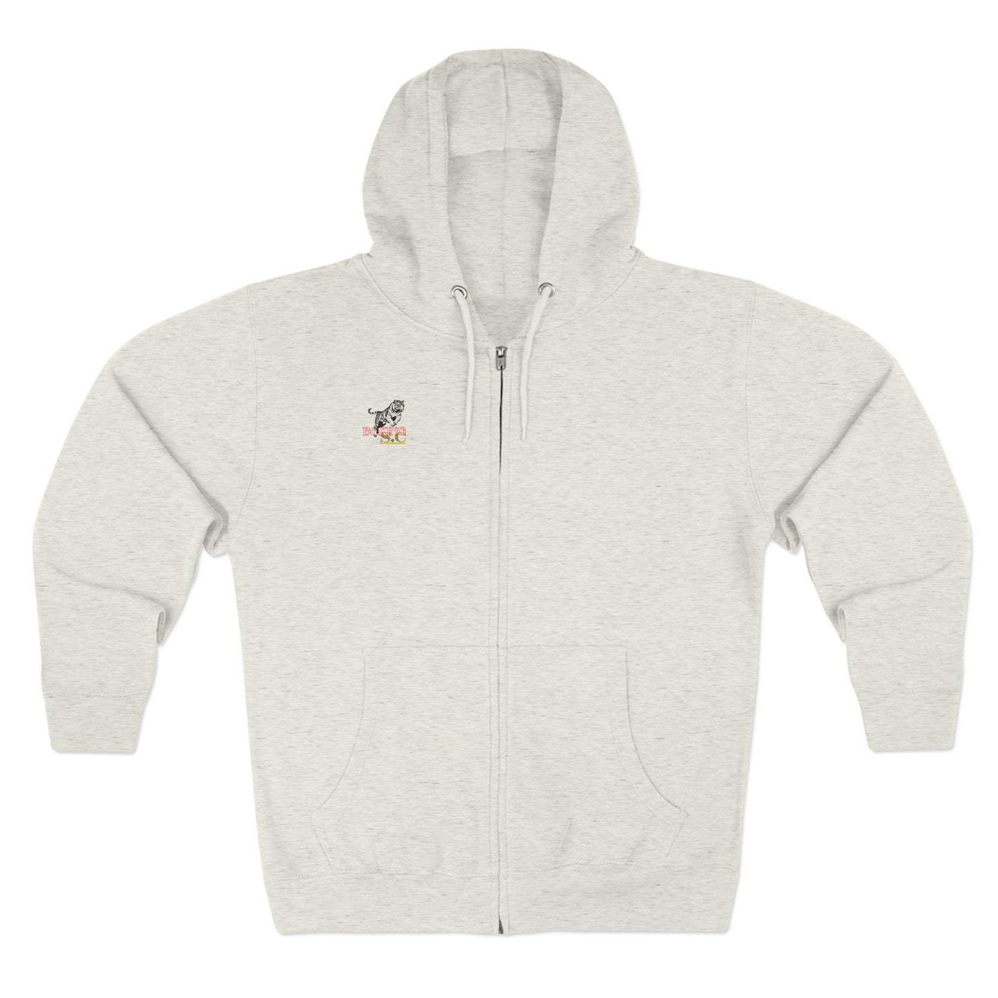 Zipper hoodie, (STONE CRADLE) boxing