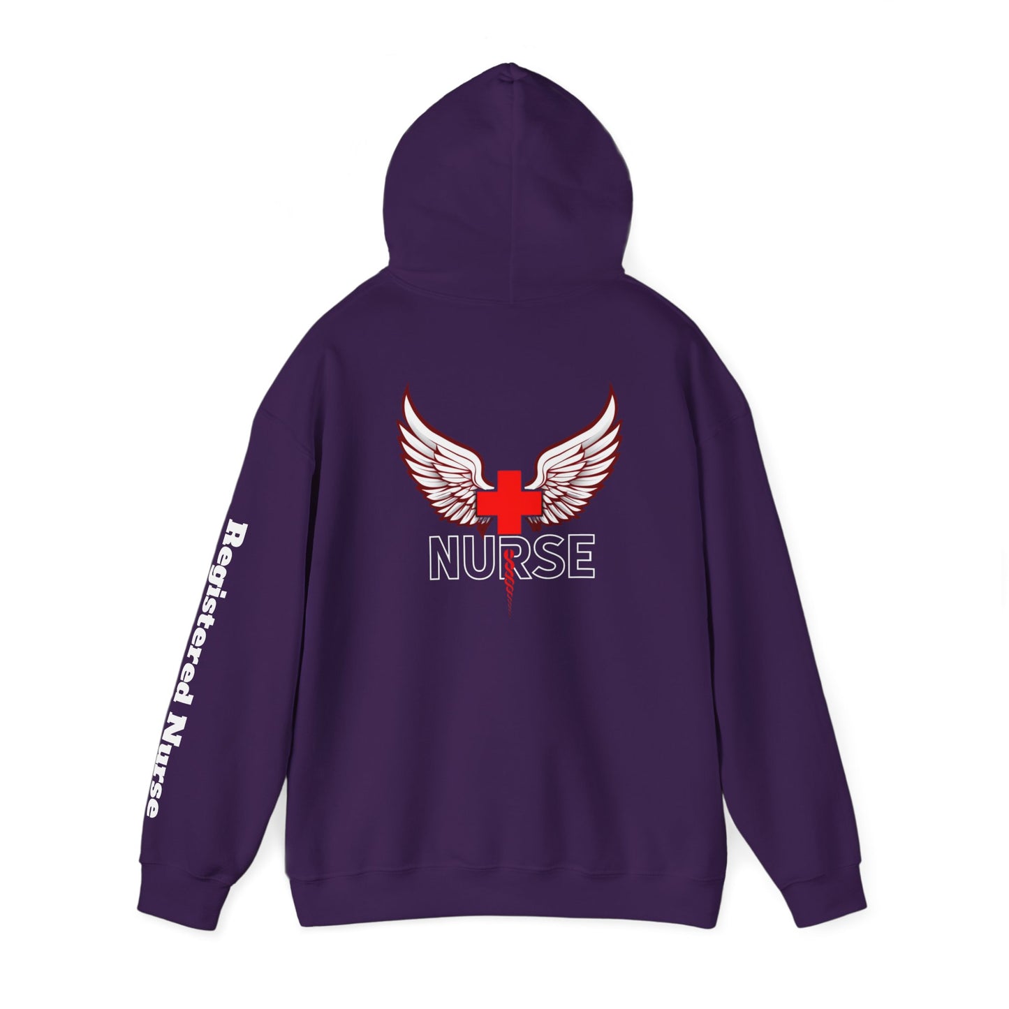 Nurse angel wings hoodie
