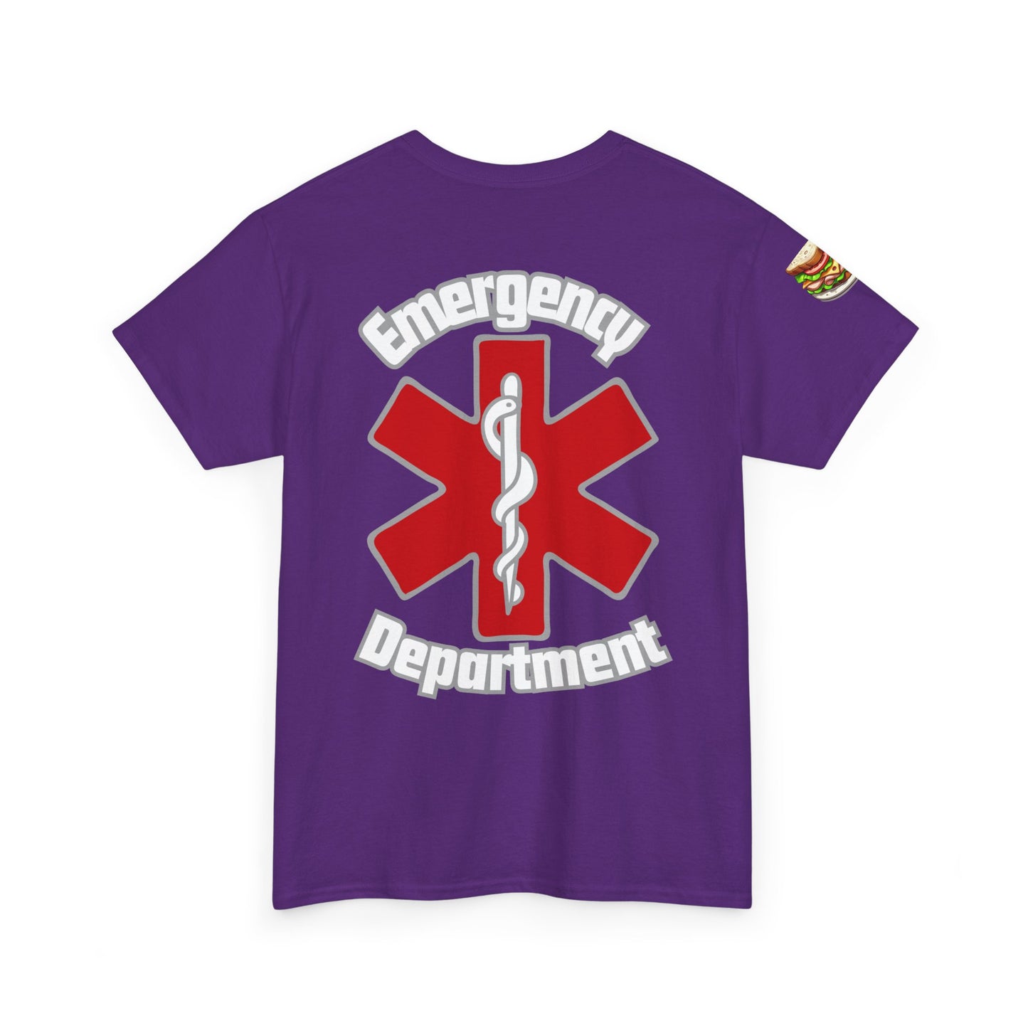 ER humor tee: Hi! Ask me about our turkey sandwiches