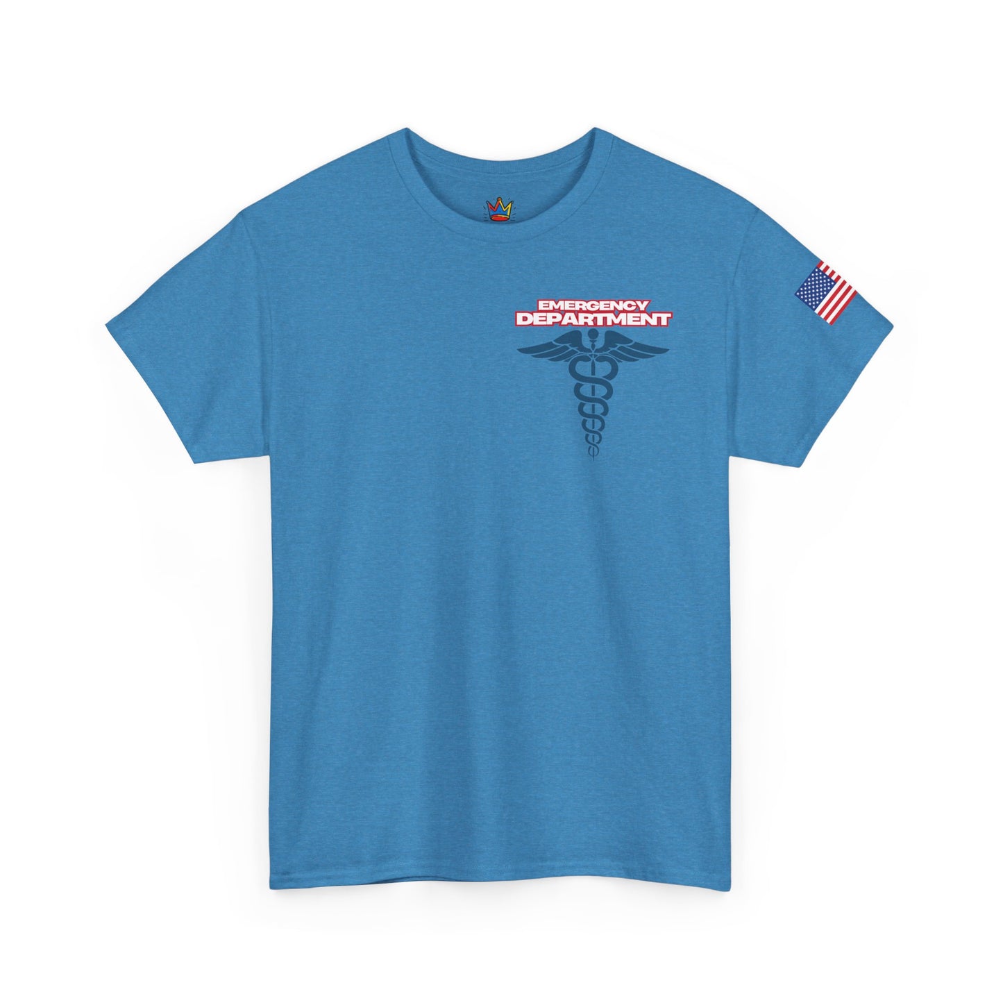 Patriotic Emergency Department T shirt gift for healthcare worker American flag star of life ED t-shirt