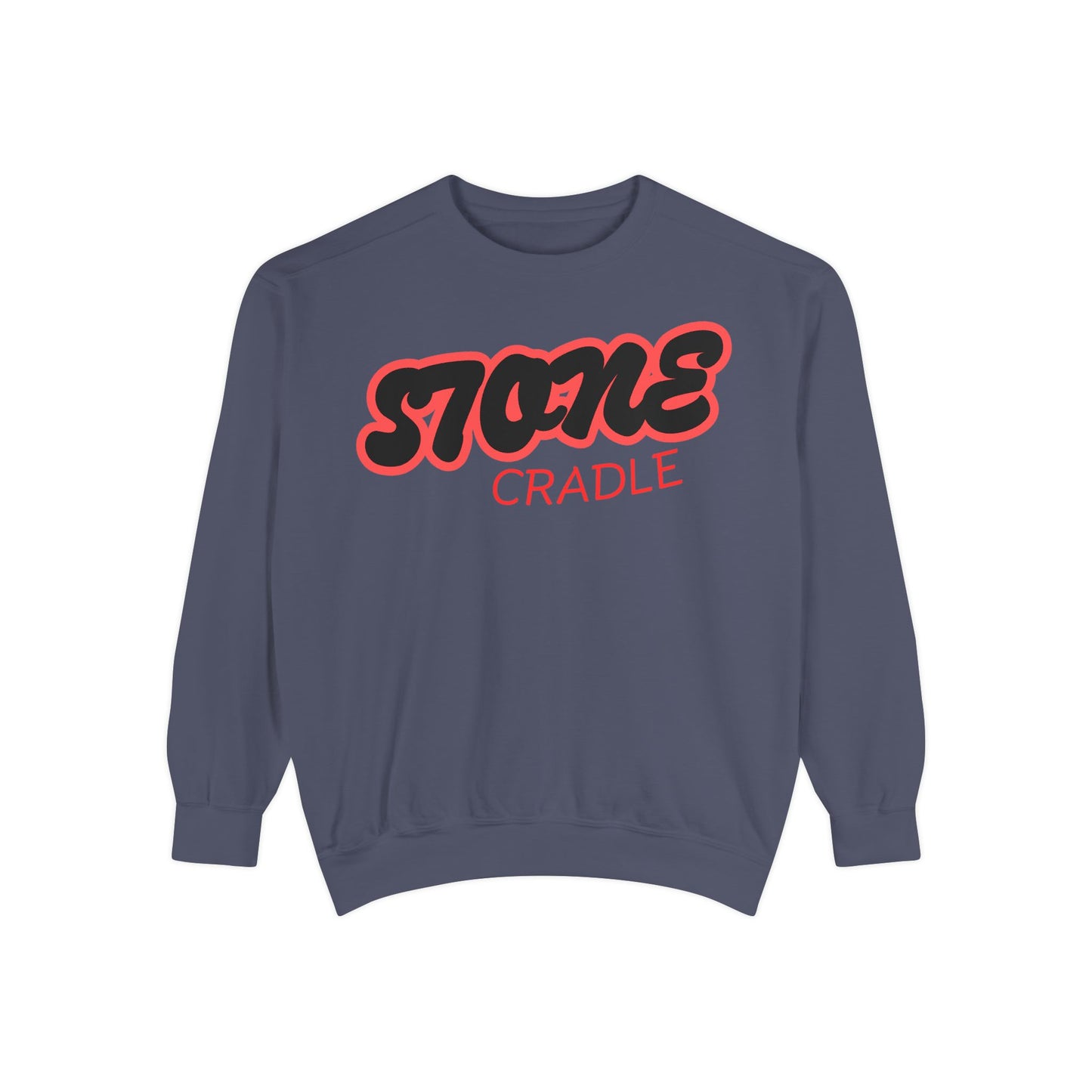 Unisex Garment-Dyed stone cradle sweat shirt