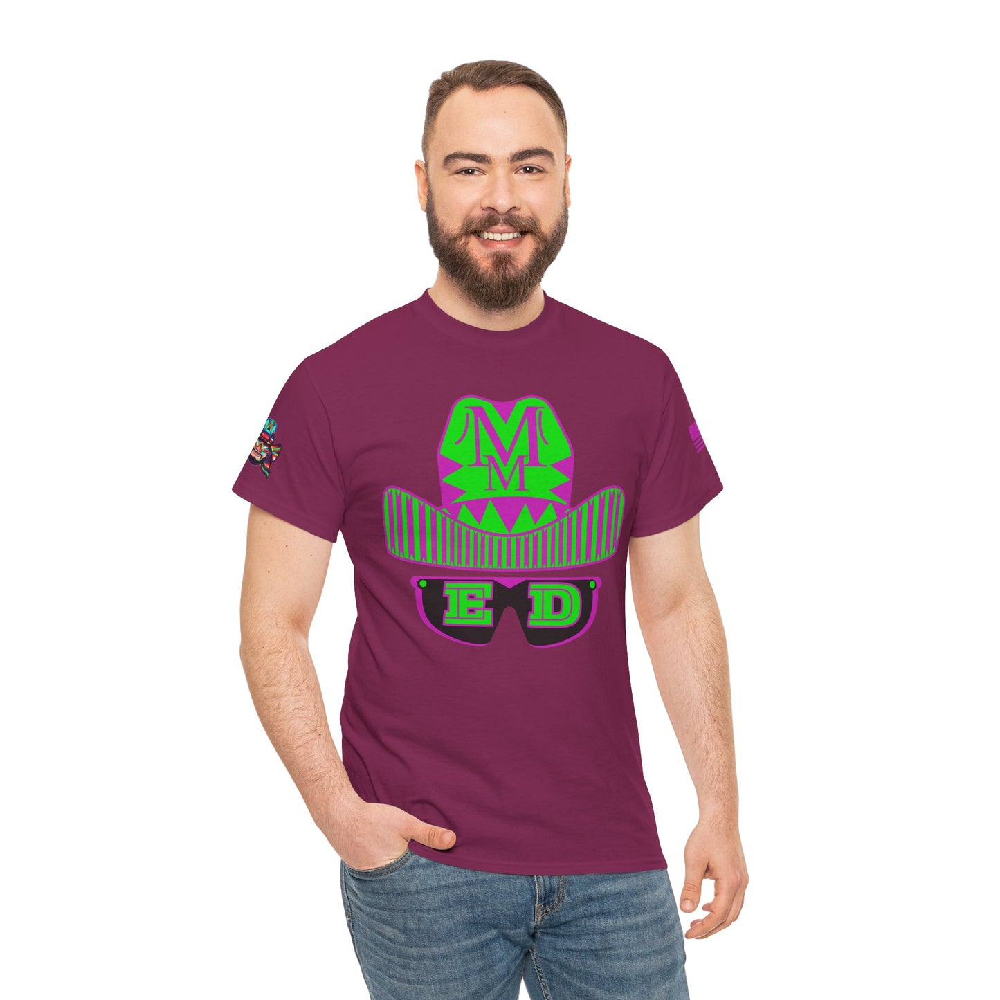 Macho ER wrestling legends tee Unisex Heavy Cotton Tee