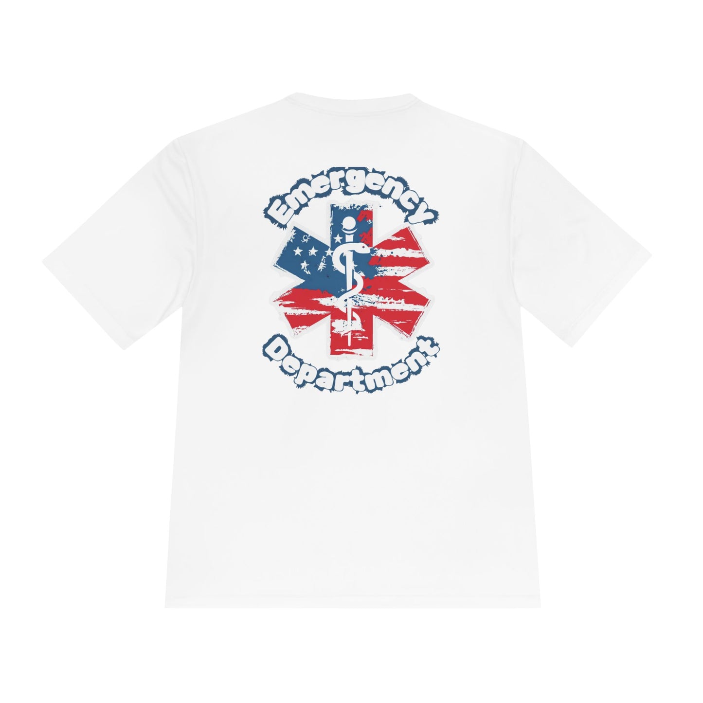 Patriotic Emergency Department Unisex Moisture Wicking Tee