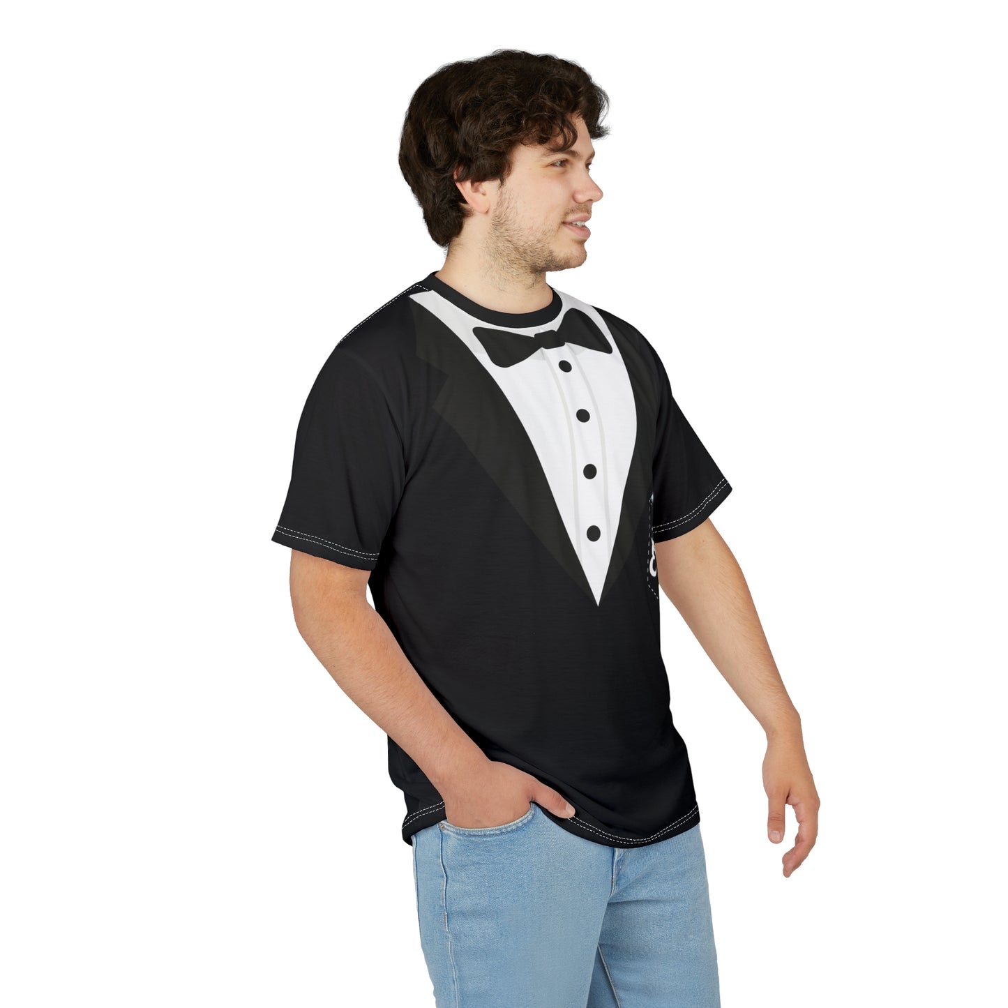 Formal attire in the Emergency Department Unisex Cut & Sew Tee (AOP)