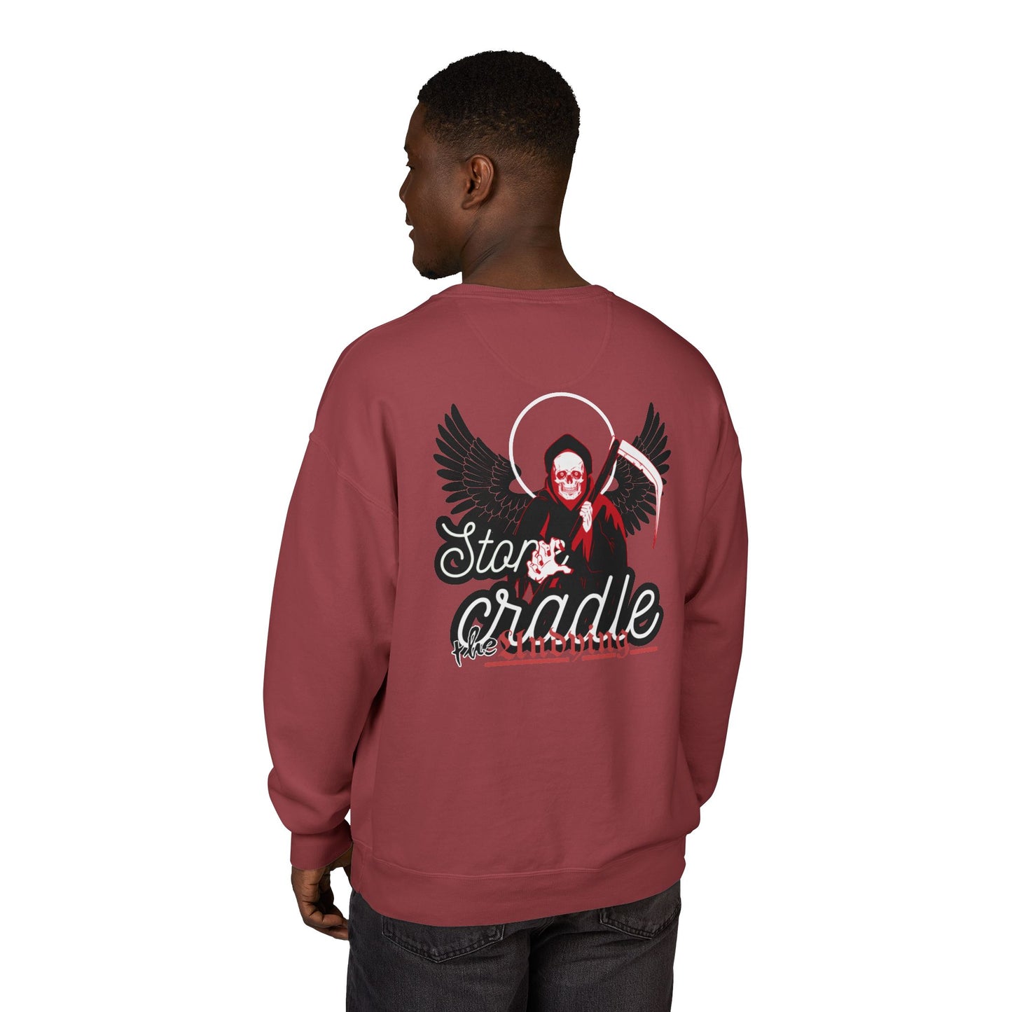 Crewneck Sweatshirt stone cradle (the undying) collection