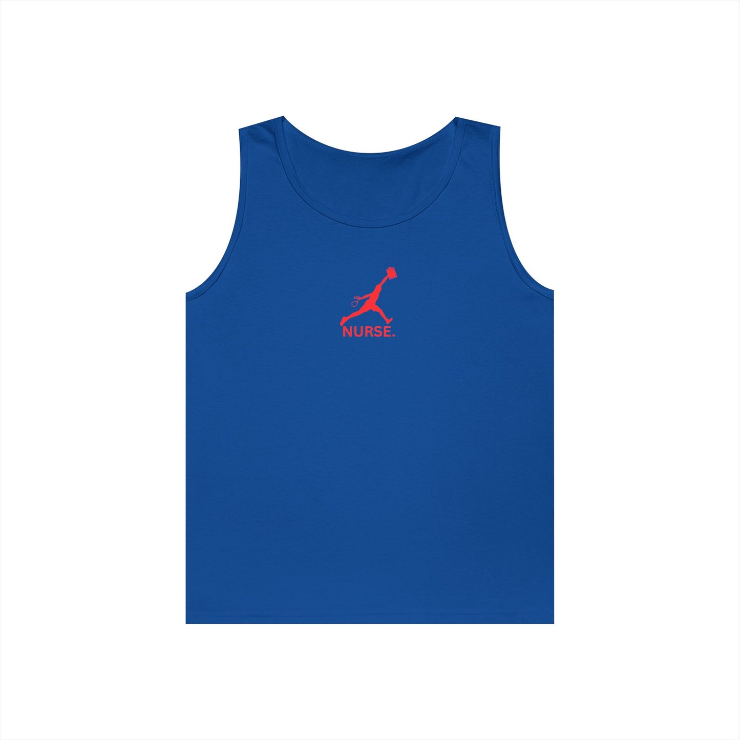Jumpman nurse work out gear Unisex Heavy Cotton Tank Top