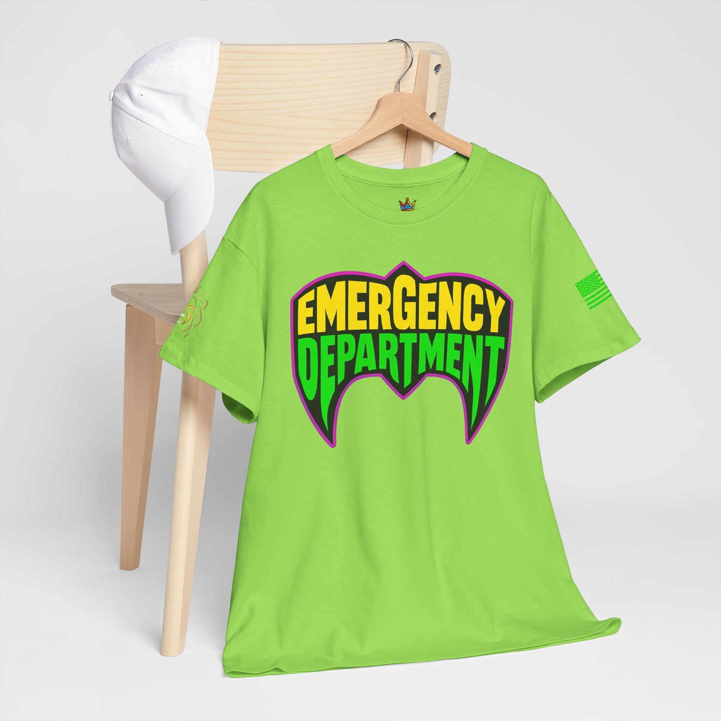 The Ultimate ER tee homage to wrestling legends Unisex Heavy Cotton Tee