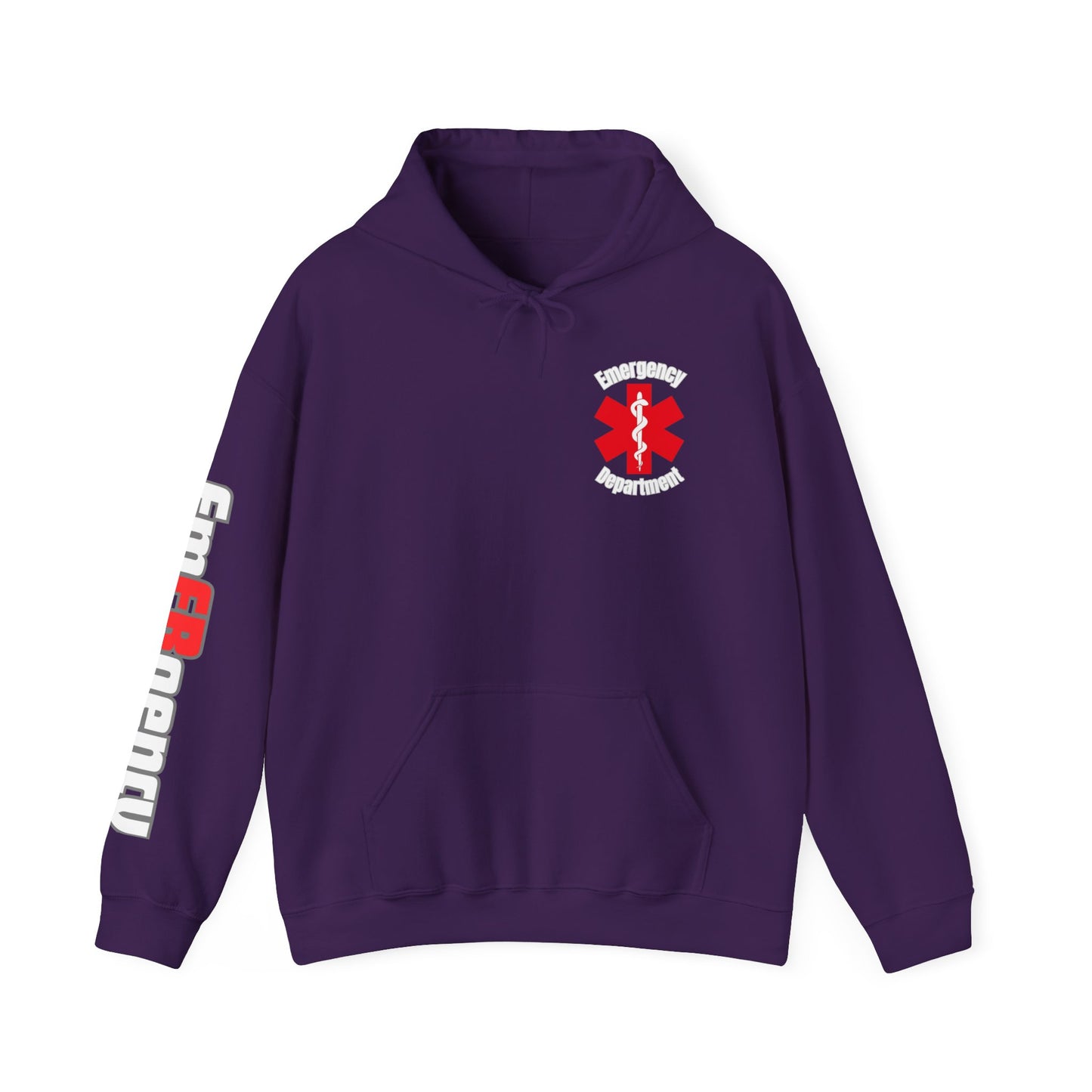 Emergency Department hoodie dumpster fire humor