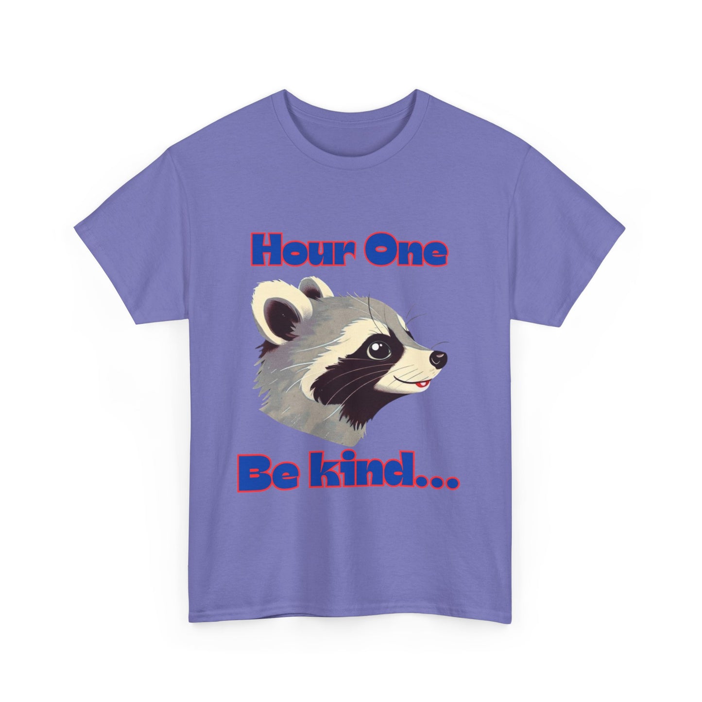 Funny nursing raccoon t shirt Be Kind its a long shift raccoon t-shirt healthcare worker hour one hour twelve before and after tee