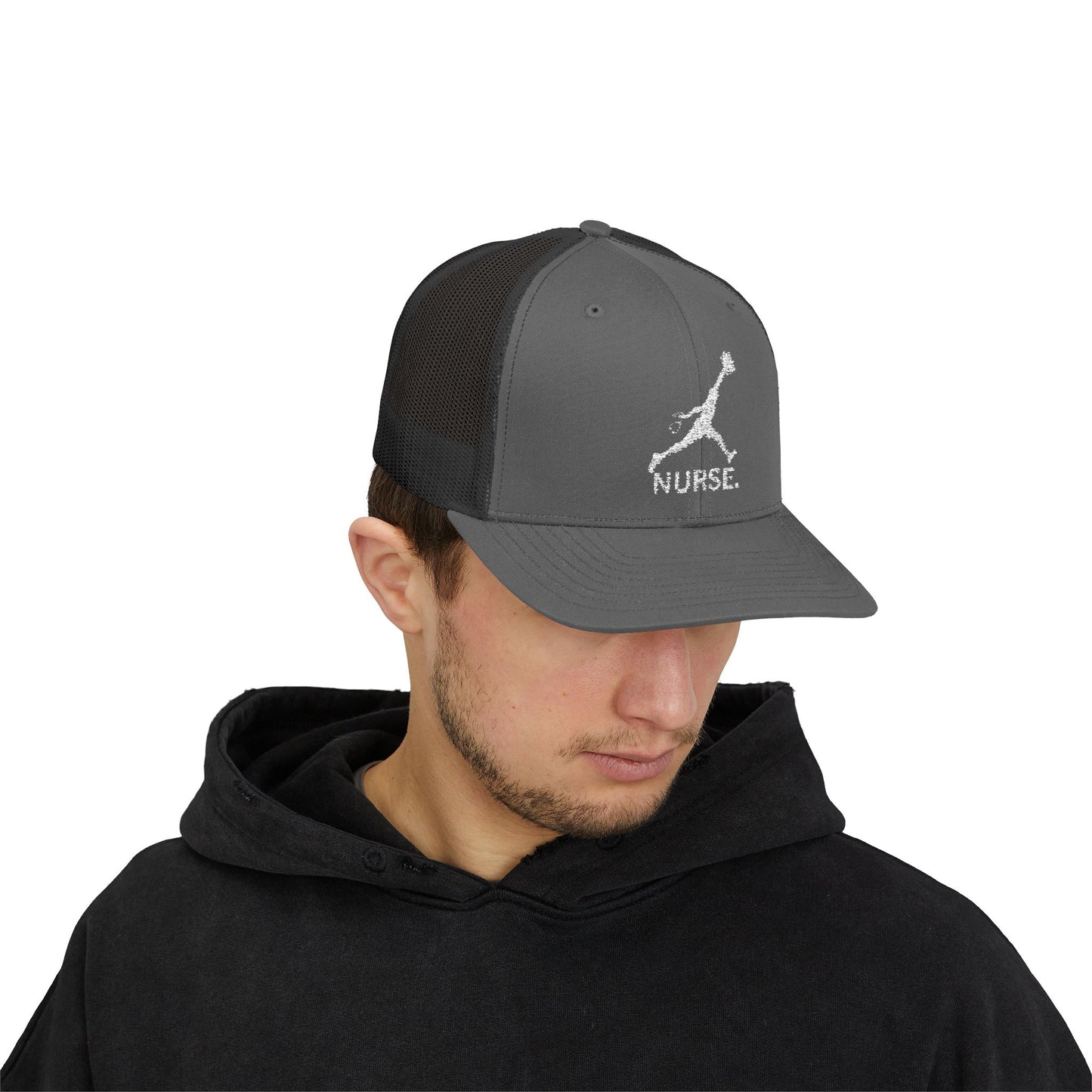 Jumpman nurse gift nurses week sporty nurse, basketball nurse Snapback Trucker Cap