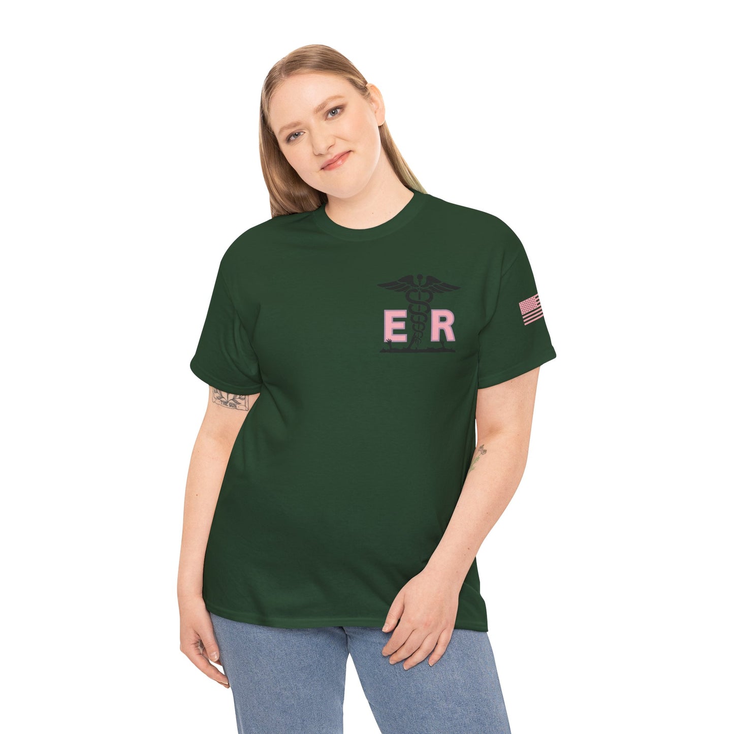 ER Halloween strawberry moon Night of the Living Dead t shirt Unisex Heavy Cotton Tee