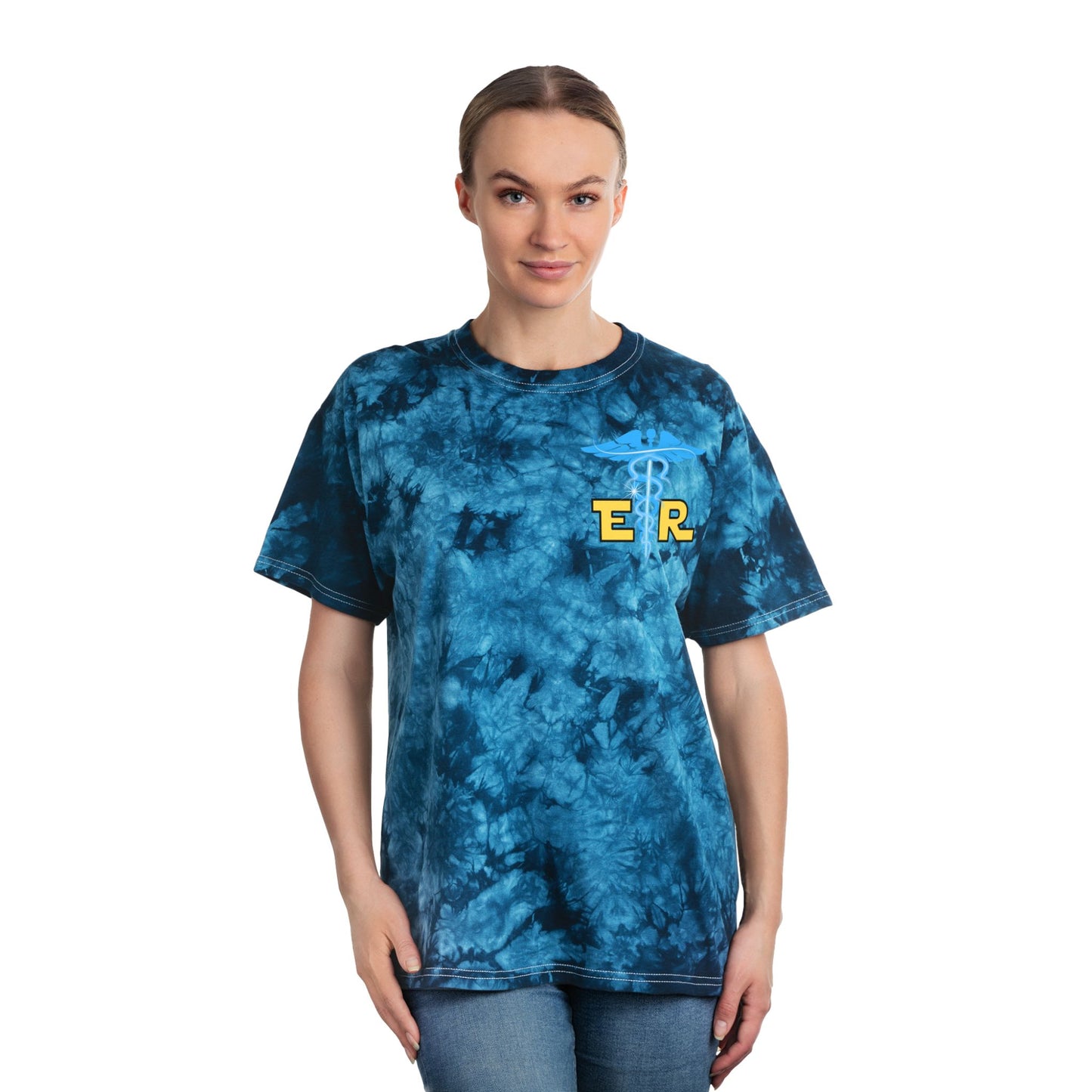 Feel the force galactic Tie-Dye Tee, Crystal