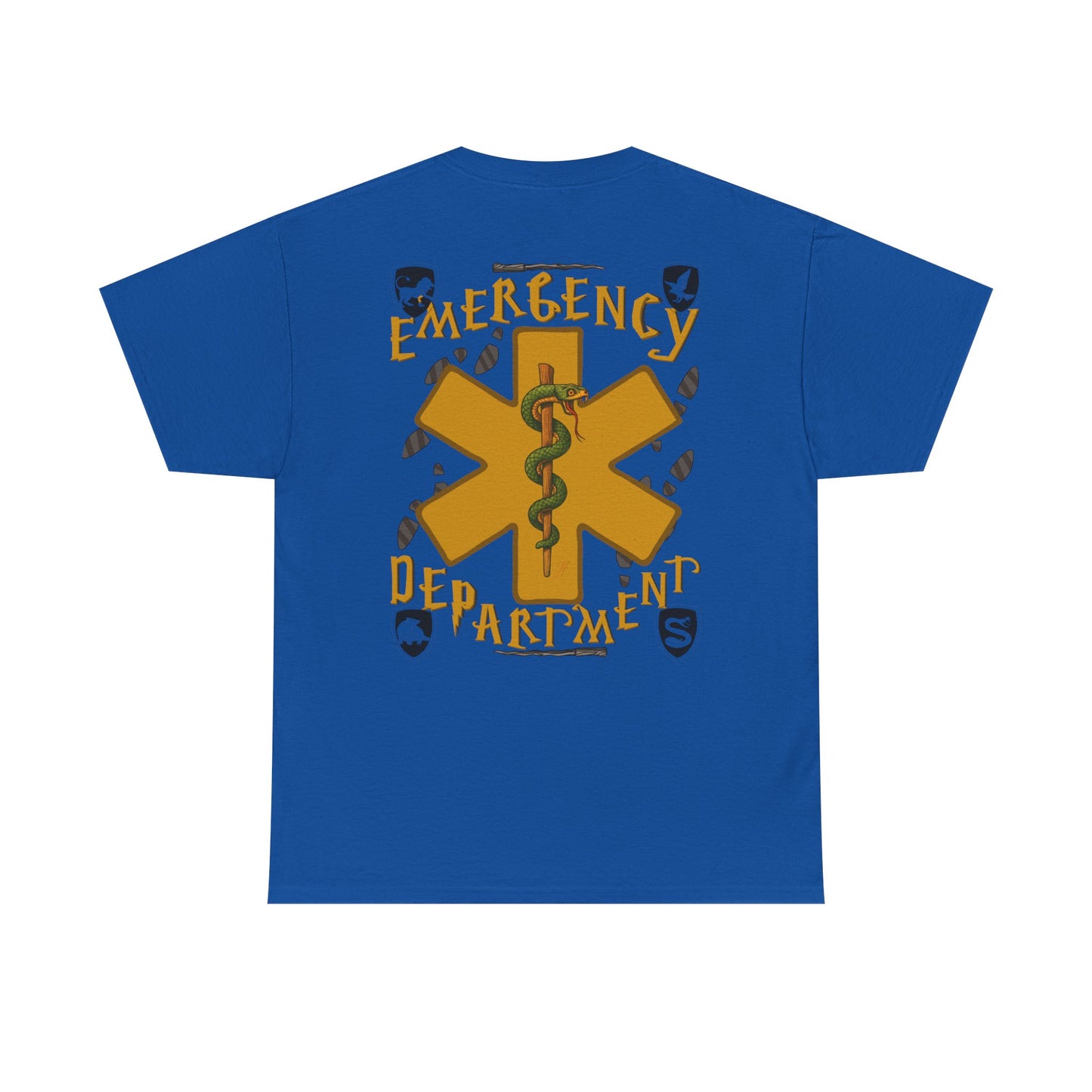 Raven Rounds – Emergency Department Intellect Tee– Emergency Department Elite Tee Emergency Department Crew Tee potter loving healthcare emergency department Unisex Heavy Cotton Tee