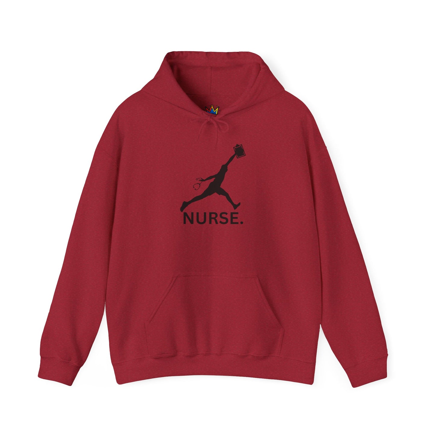 Jumpman nurse gift nurse week gift sporty nurse gift hoodie Unisex Heavy Blend™ Hooded Sweatshirt