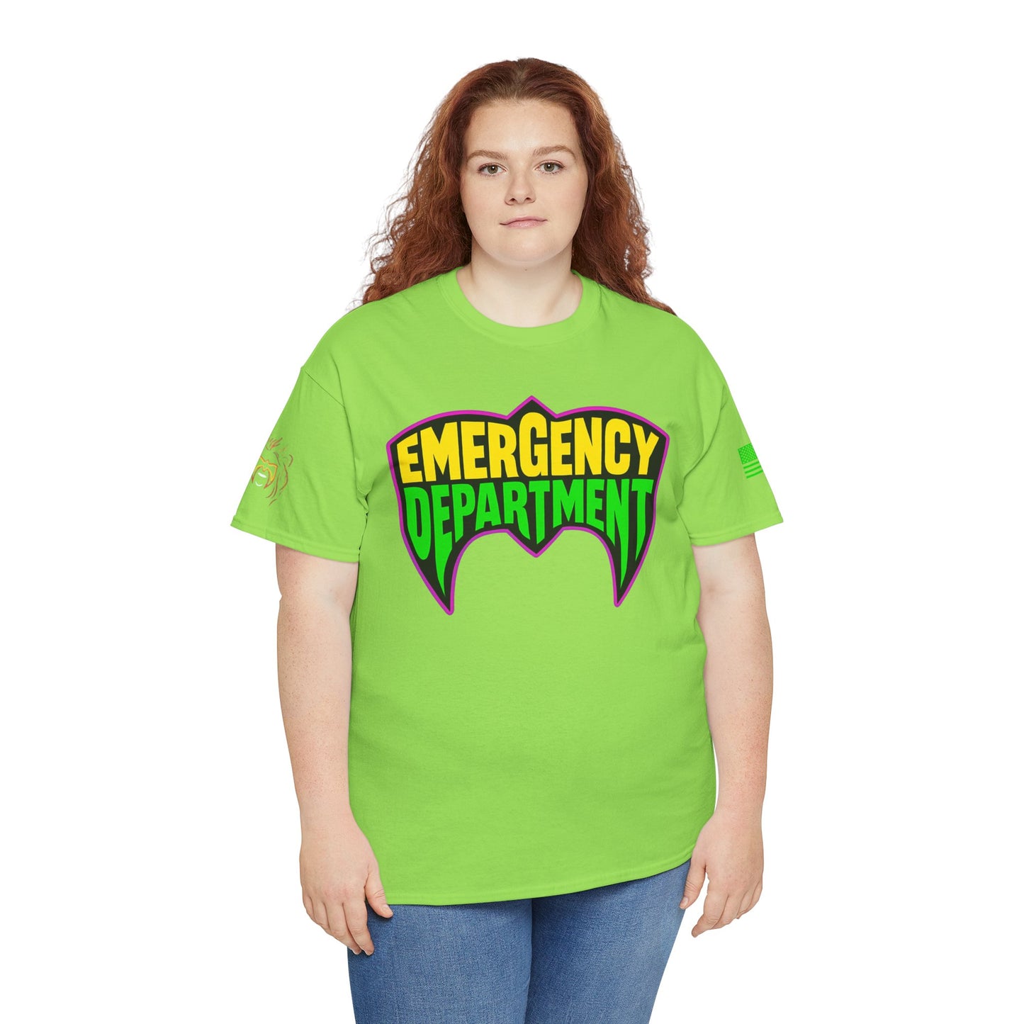 The Ultimate ER tee homage to wrestling legends Unisex Heavy Cotton Tee