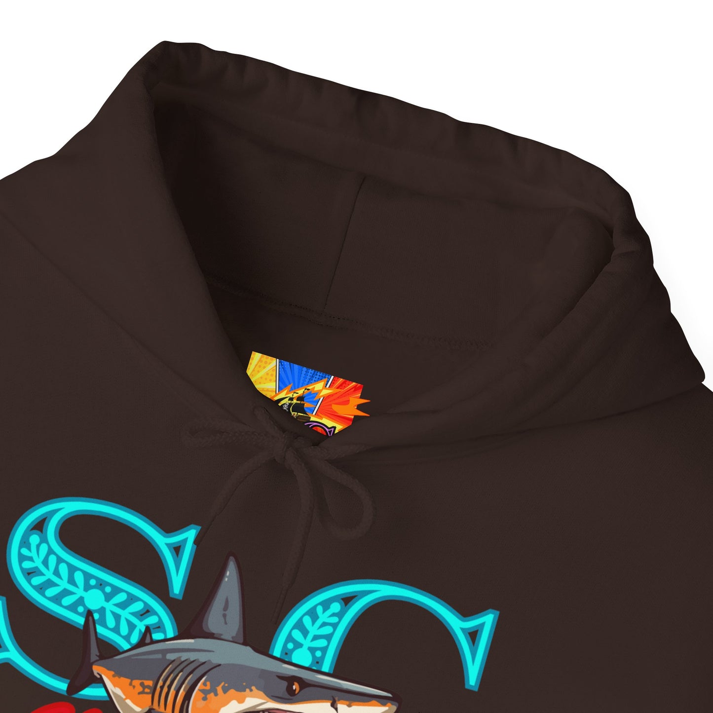 Hooded sweat shirt (stone cradle) stranded line
