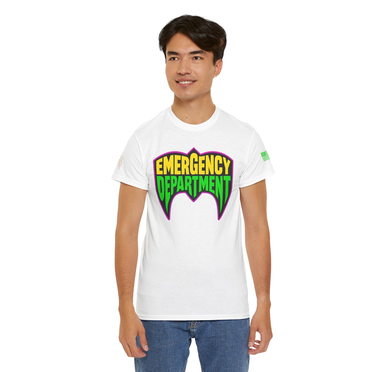The Ultimate ER tee homage to wrestling legends Unisex Heavy Cotton Tee