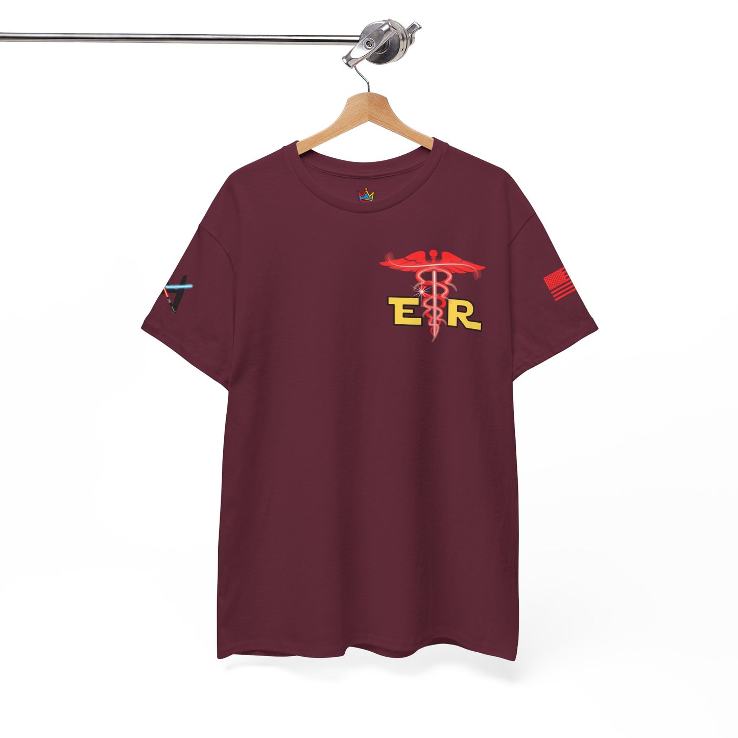Embrace the dark side galactic Unisex Heavy Cotton Tee